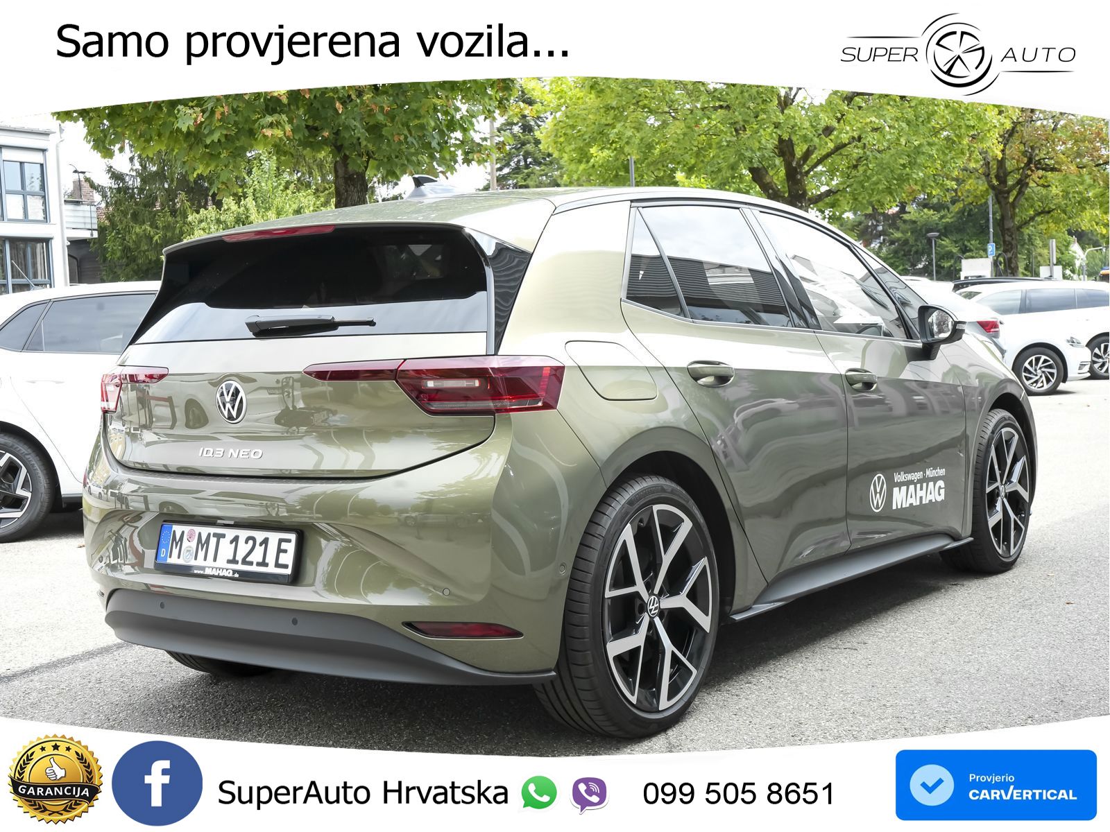 Volkswagen ID.3 79 kWh (231 KS) LED+GR SJED+ACC