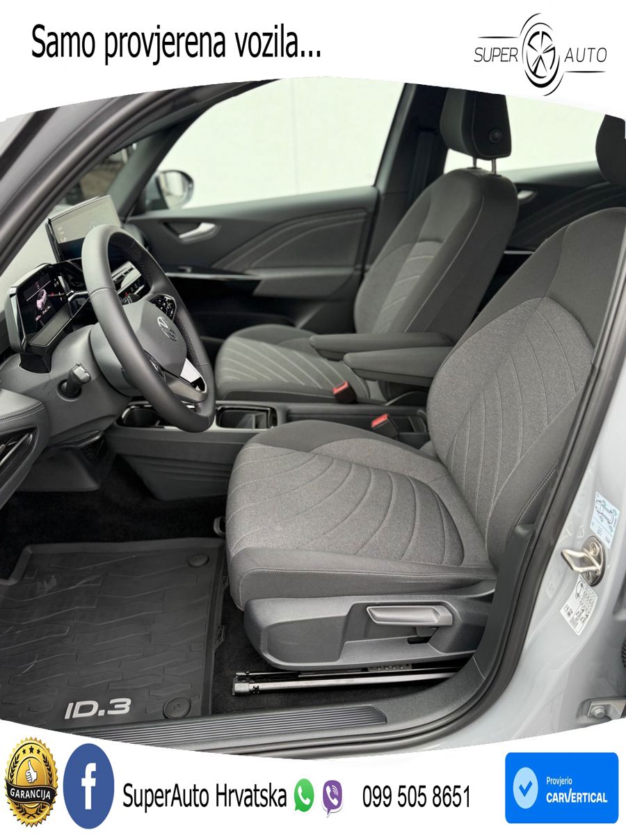Volkswagen ID.3 Pro 62 kWh (204 KS)