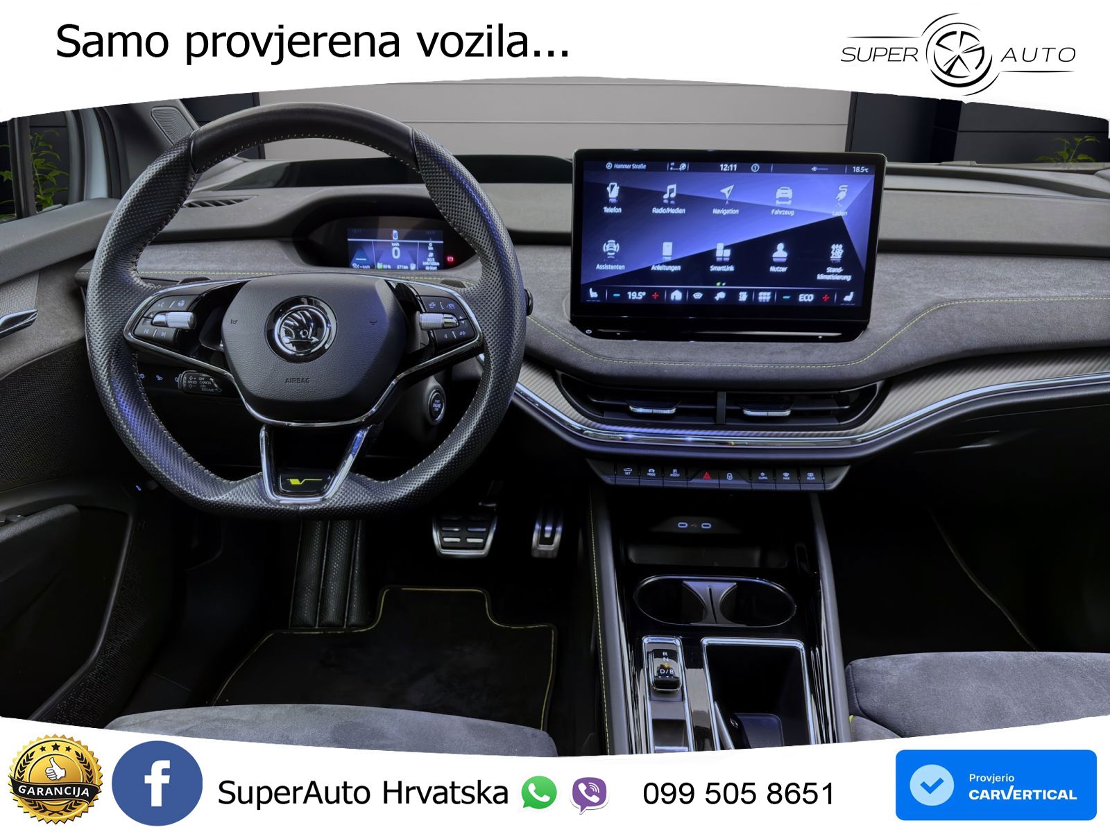 Škoda Enyaq Coupe iV RS 82 kWh (299 KS) AWD Lounge LED+GR SJED+ACC