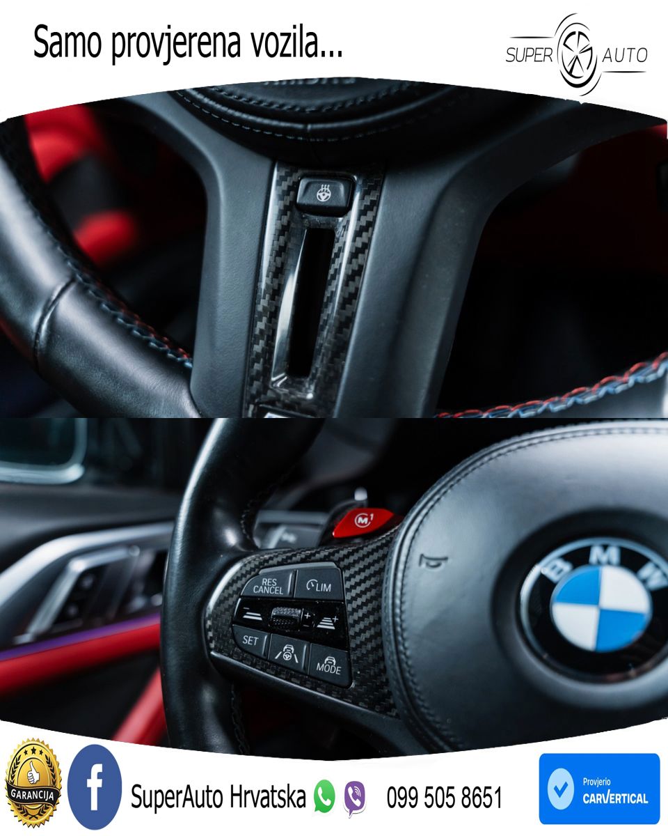 BMW M4 Competition 3.0 (510 KS) xDrive Steptronic LED+GR SJED+ACC