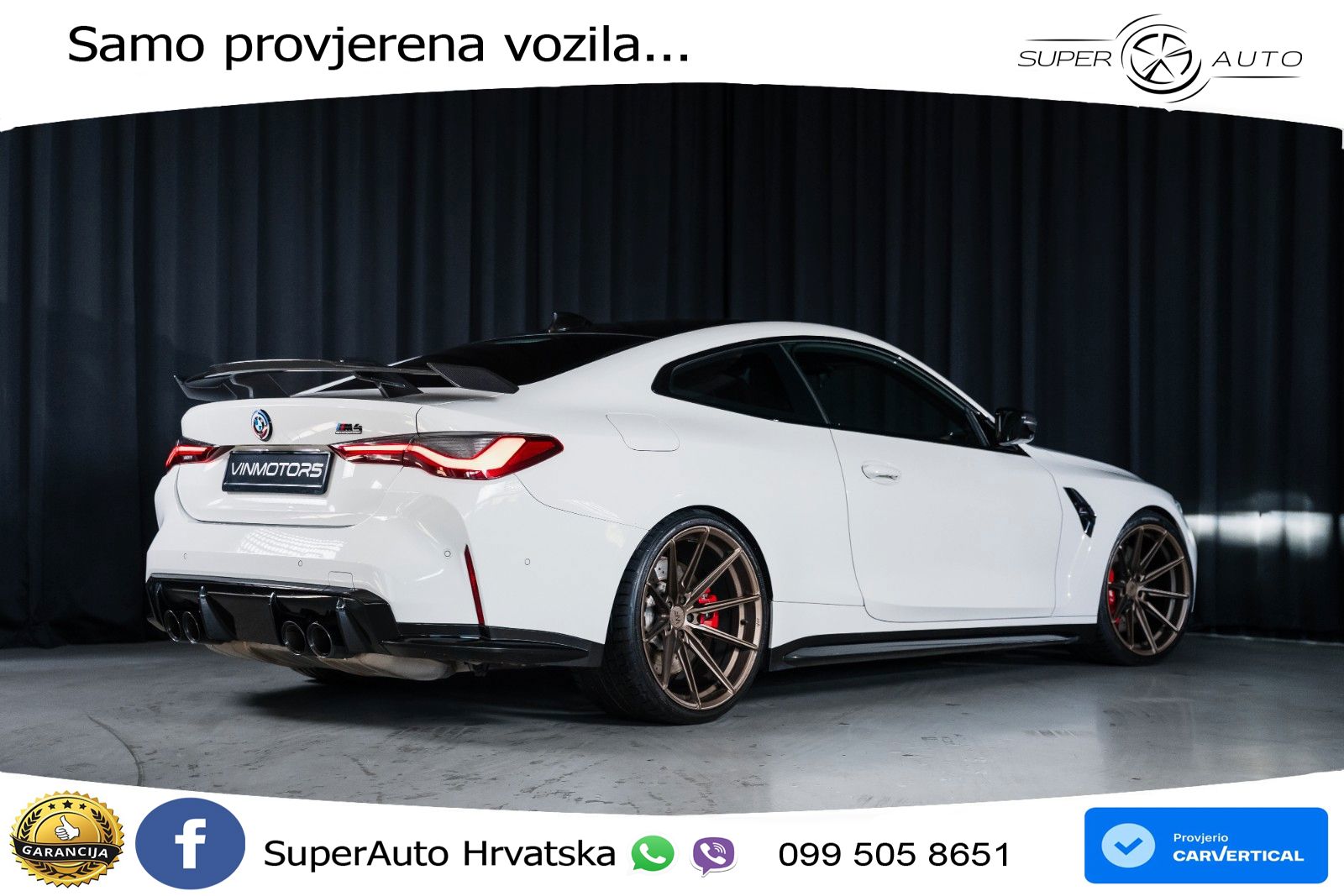 BMW M4 Competition 3.0 (510 KS) xDrive Steptronic LED+GR SJED+ACC