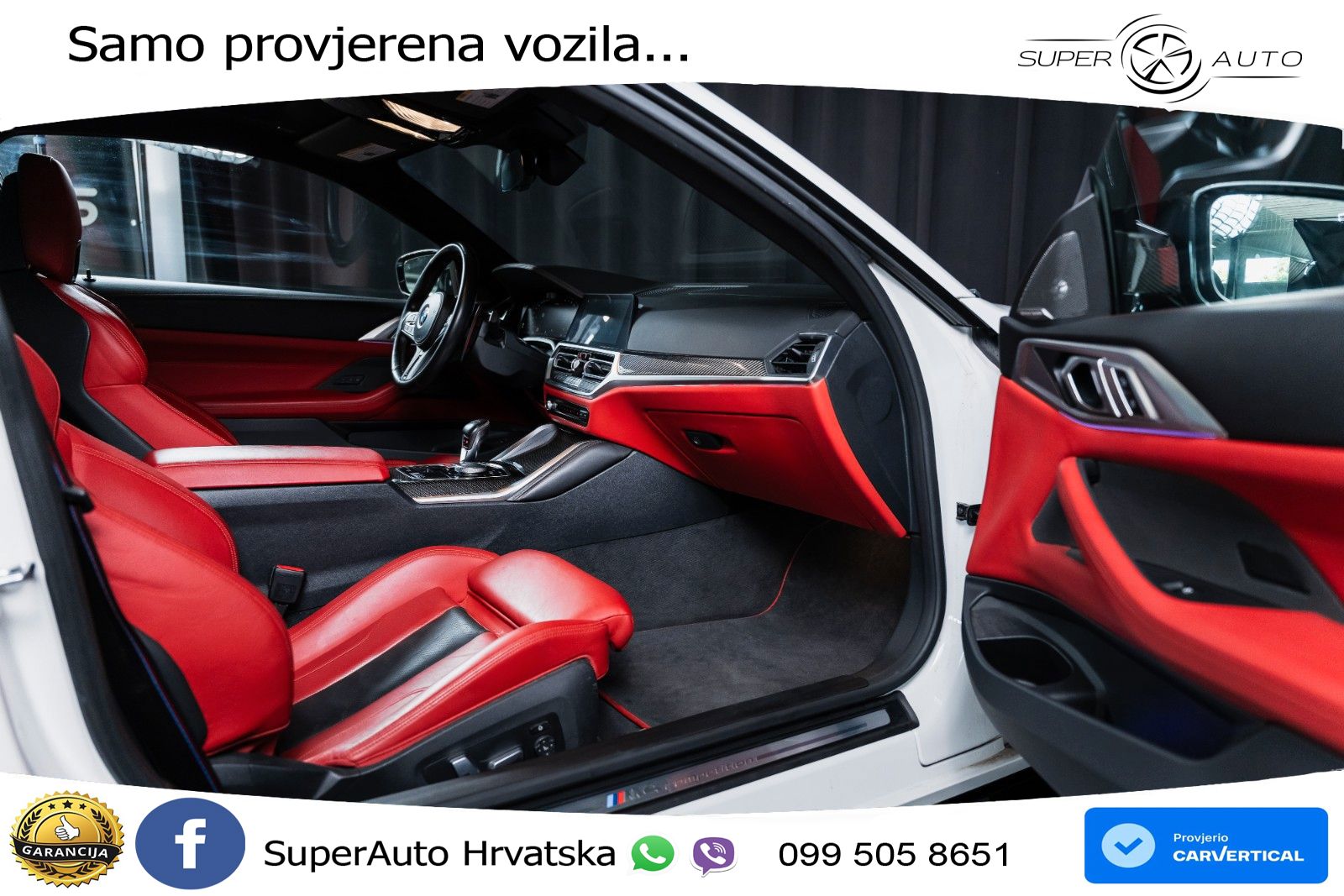 BMW M4 Competition 3.0 (510 KS) xDrive Steptronic LED+GR SJED+ACC