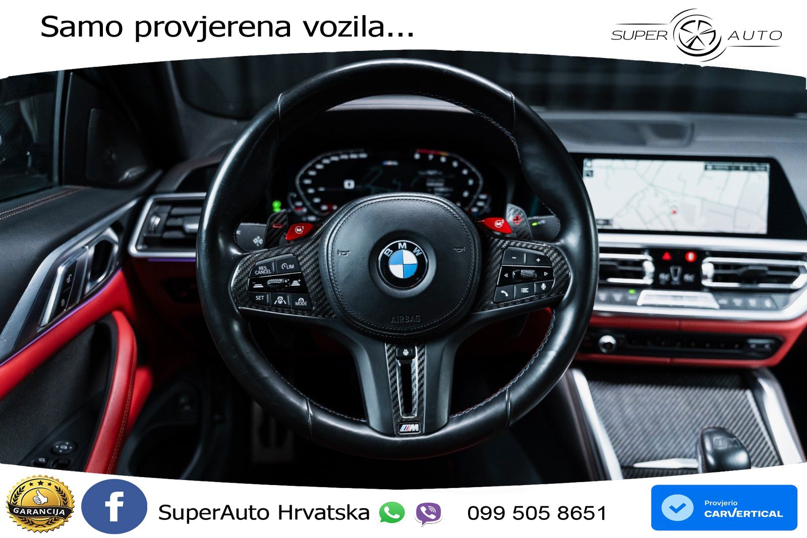 BMW M4 Competition 3.0 (510 KS) xDrive Steptronic LED+GR SJED+ACC