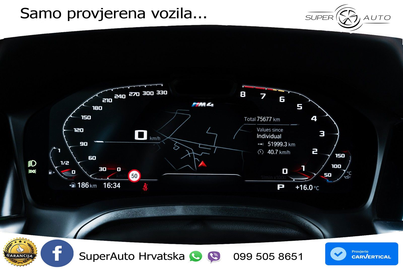 BMW M4 Competition 3.0 (510 KS) xDrive Steptronic LED+GR SJED+ACC
