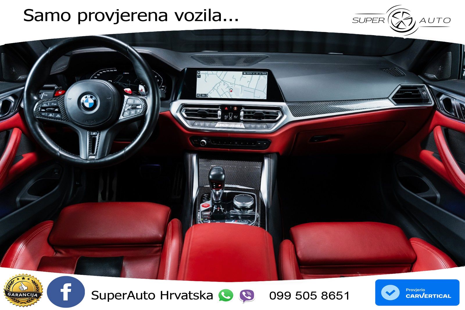 BMW M4 Competition 3.0 (510 KS) xDrive Steptronic LED+GR SJED+ACC