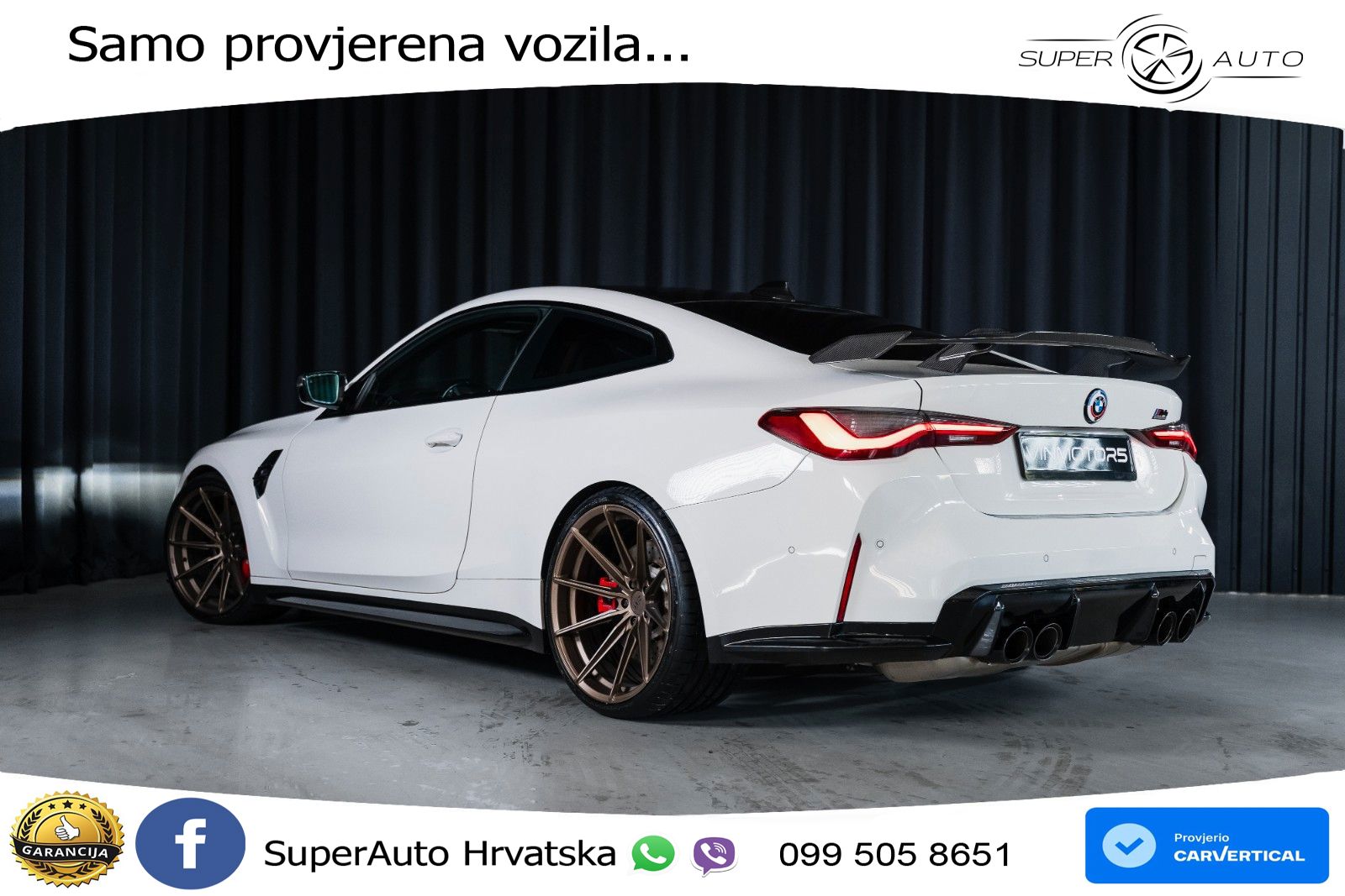 BMW M4 Competition 3.0 (510 KS) xDrive Steptronic LED+GR SJED+ACC