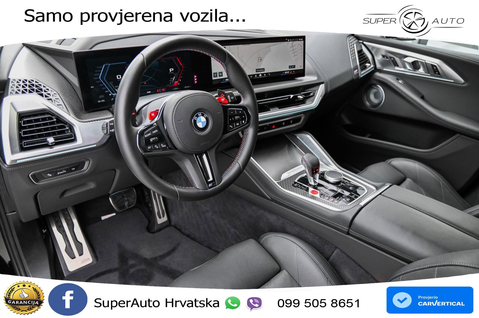 BMW XM 4.4 V8 (653 KS) xDrive Steptronic LED+GR SJED+ACC