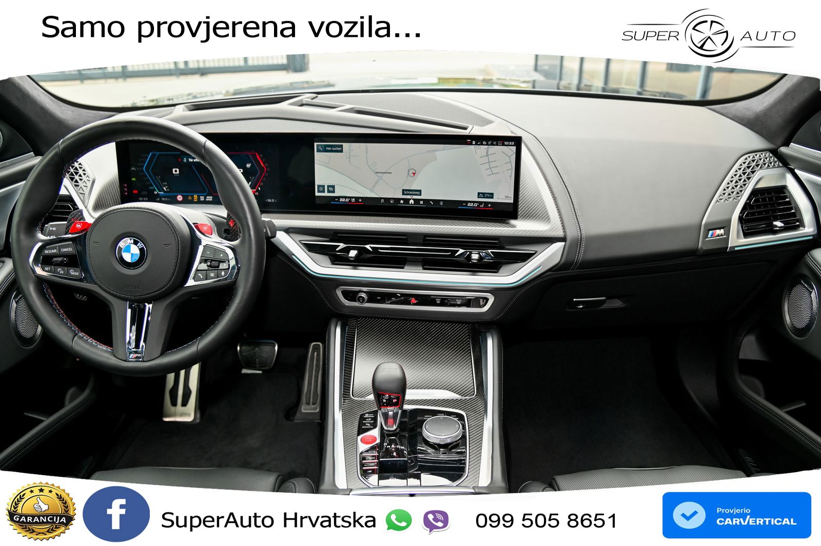 BMW XM 4.4 V8 (653 KS) xDrive Steptronic LED+GR SJED+ACC