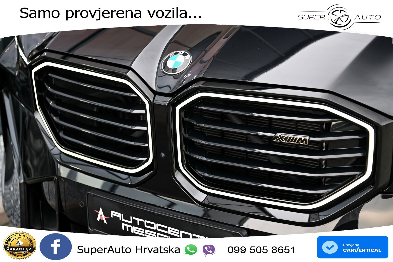 BMW XM 4.4 V8 (653 KS) xDrive Steptronic LED+GR SJED+ACC