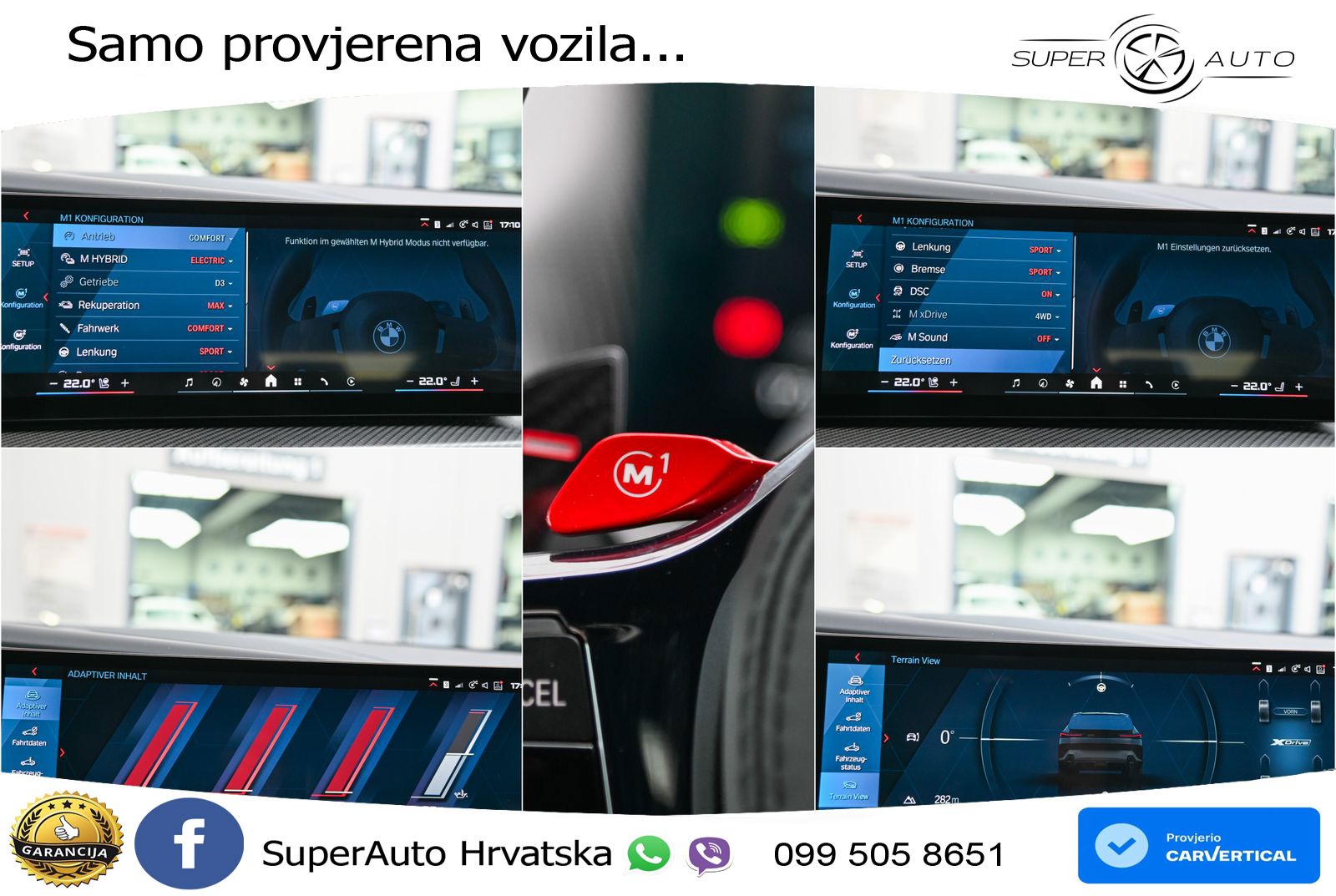 BMW XM 4.4 V8 (653 KS) xDrive Steptronic LED+GR SJED+ACC