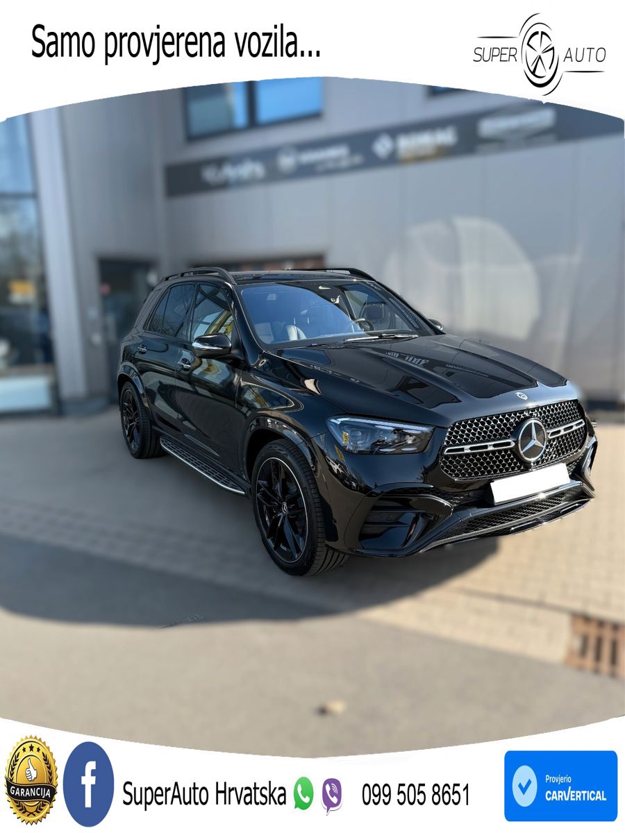 Mercedes GLE 450d (367 KS) EQ Boost 4MATIC 9G-TRONIC AMG LED+GR SJED+ACC