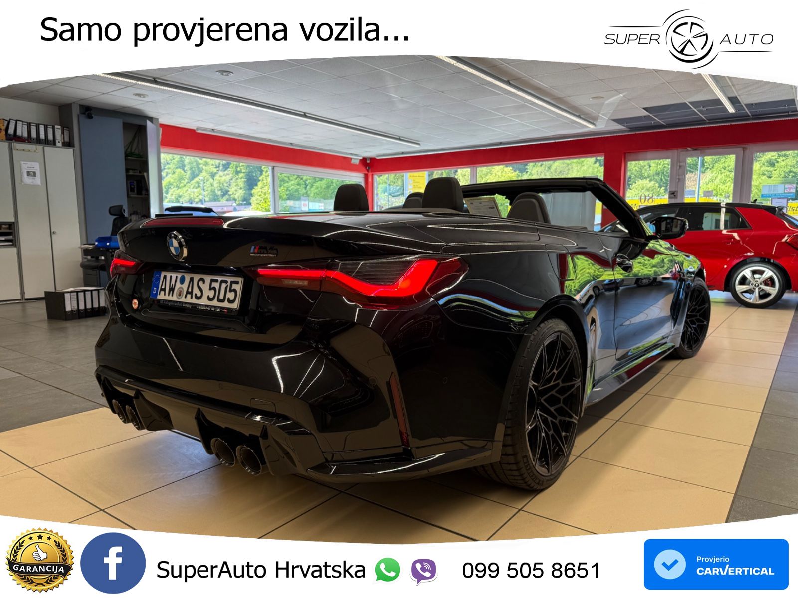BMW M4 Convertible Competition 3.0 (510 KS) xDrive Steptronic LED+GR SJED+ACC