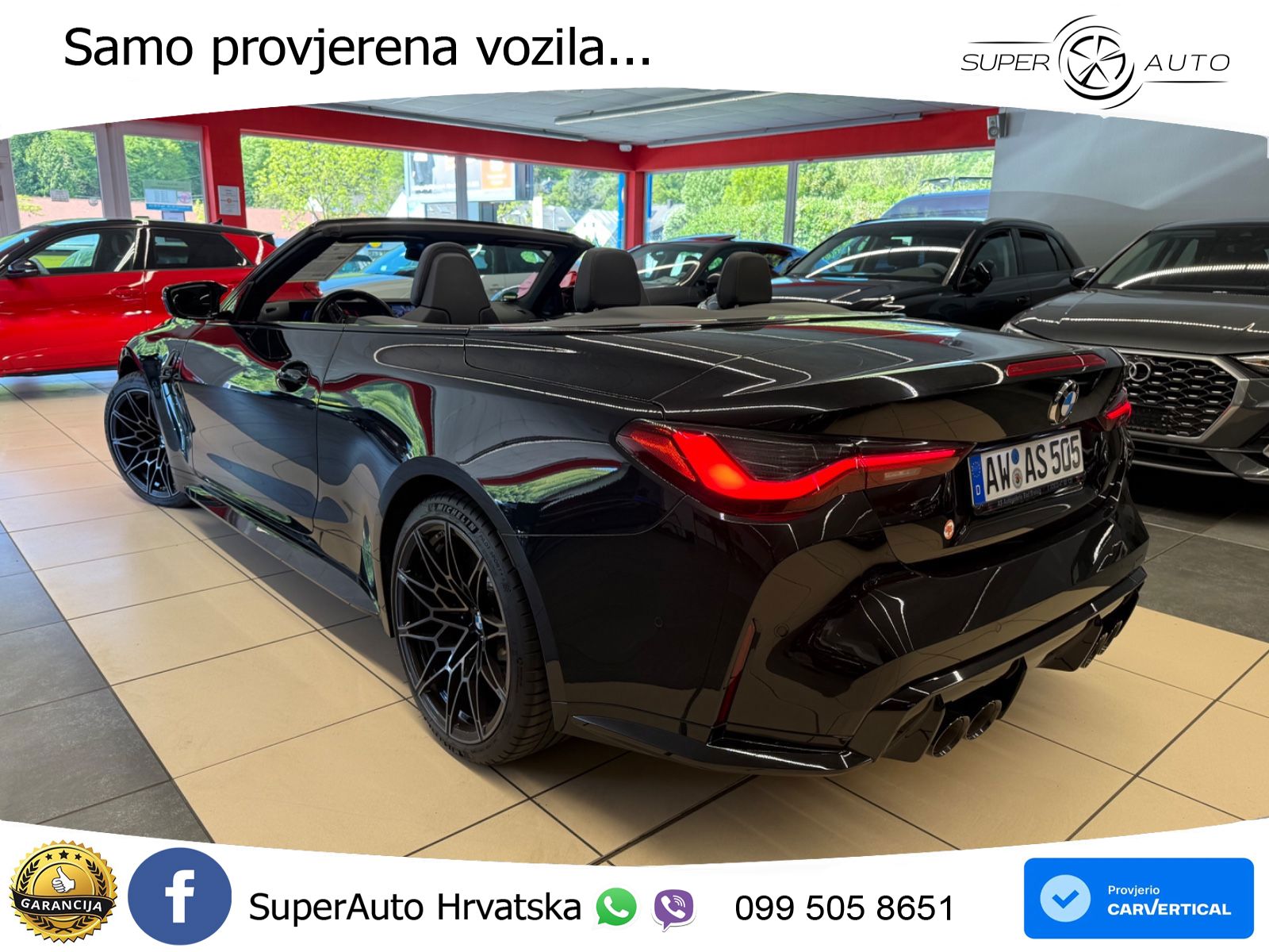 BMW M4 Convertible Competition 3.0 (510 KS) xDrive Steptronic LED+GR SJED+ACC