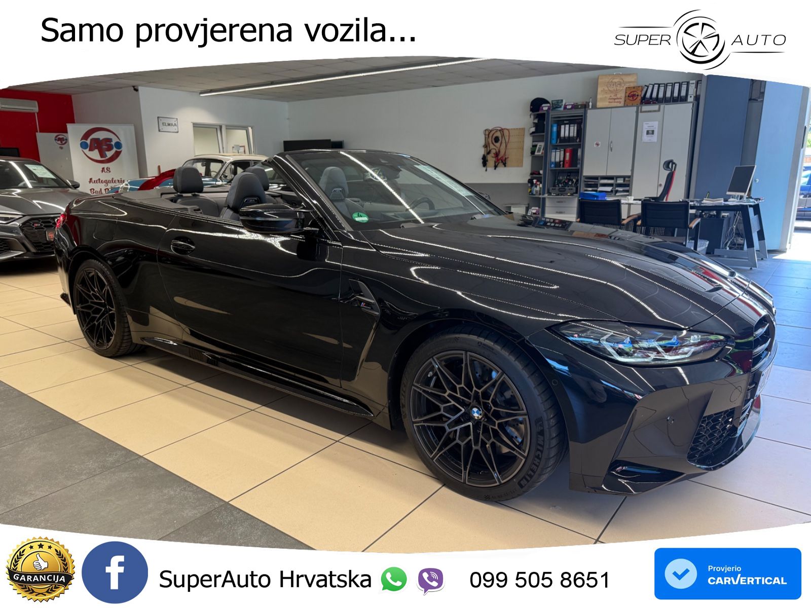 BMW M4 Convertible Competition 3.0 (510 KS) xDrive Steptronic LED+GR SJED+ACC