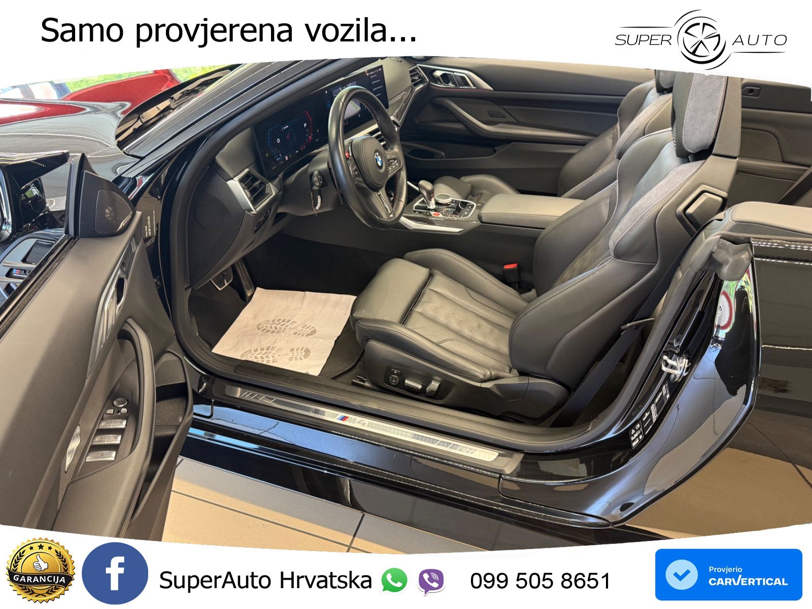 BMW M4 Convertible Competition 3.0 (510 KS) xDrive Steptronic LED+GR SJED+ACC