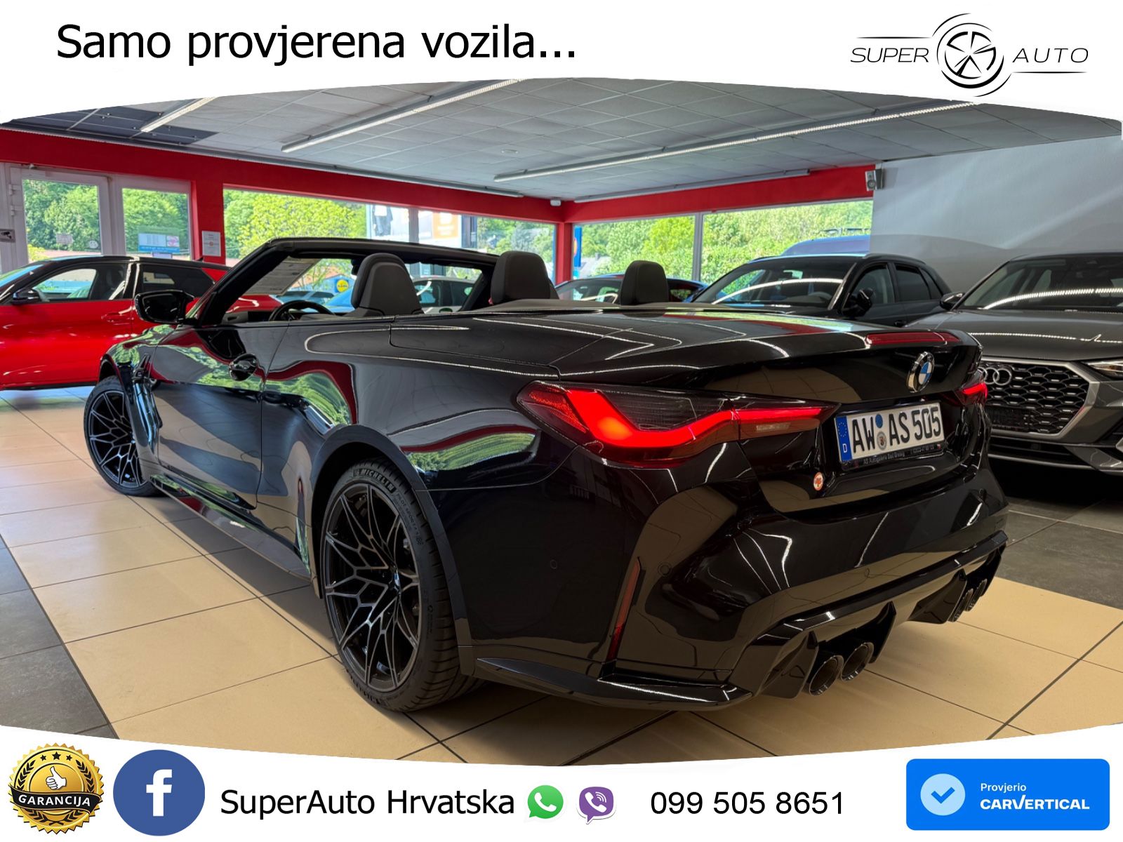 BMW M4 Convertible Competition 3.0 (510 KS) xDrive Steptronic LED+GR SJED+ACC