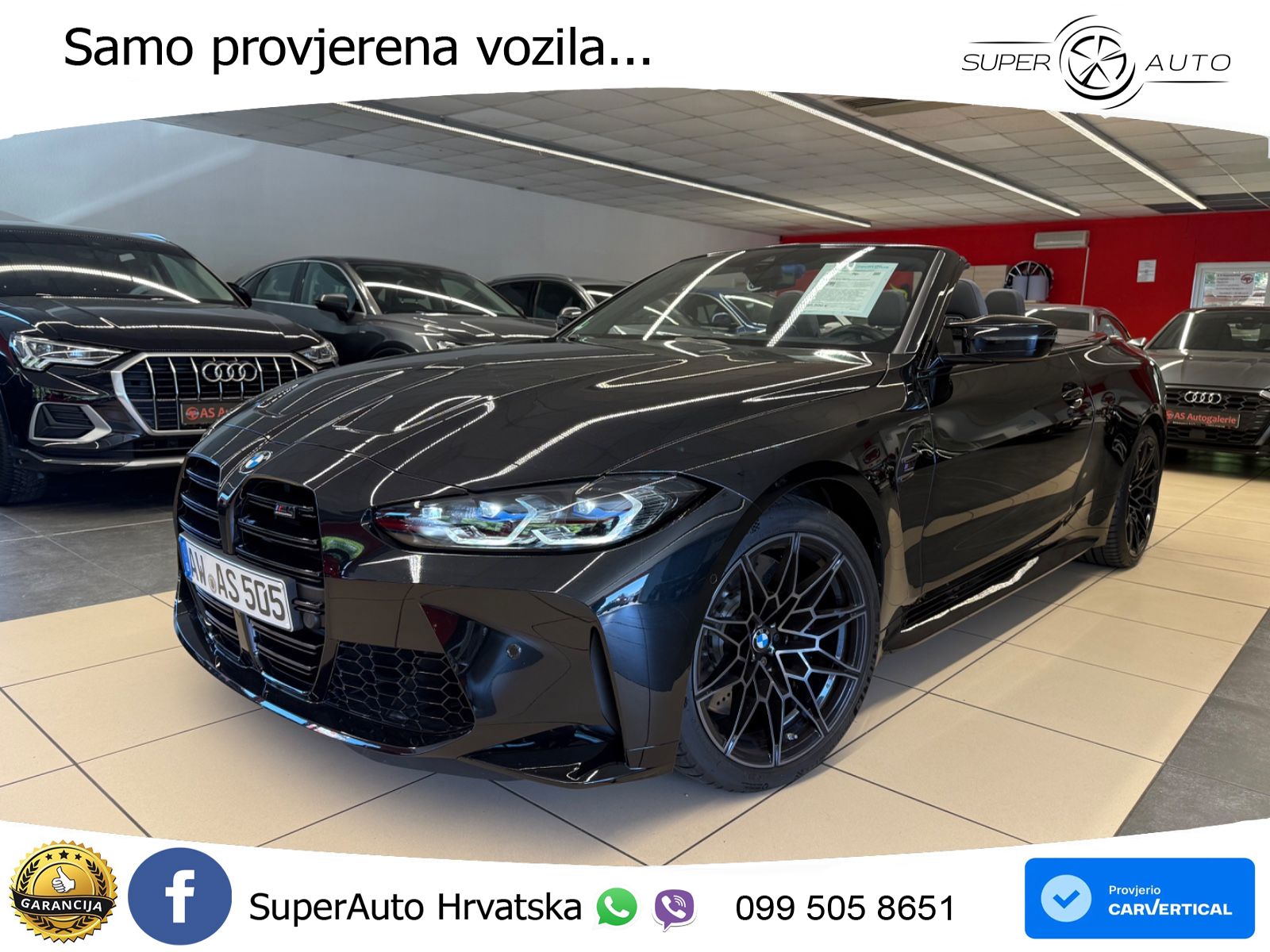 BMW M4 Convertible Competition 3.0 (510 KS) xDrive Steptronic LED+GR SJED+ACC