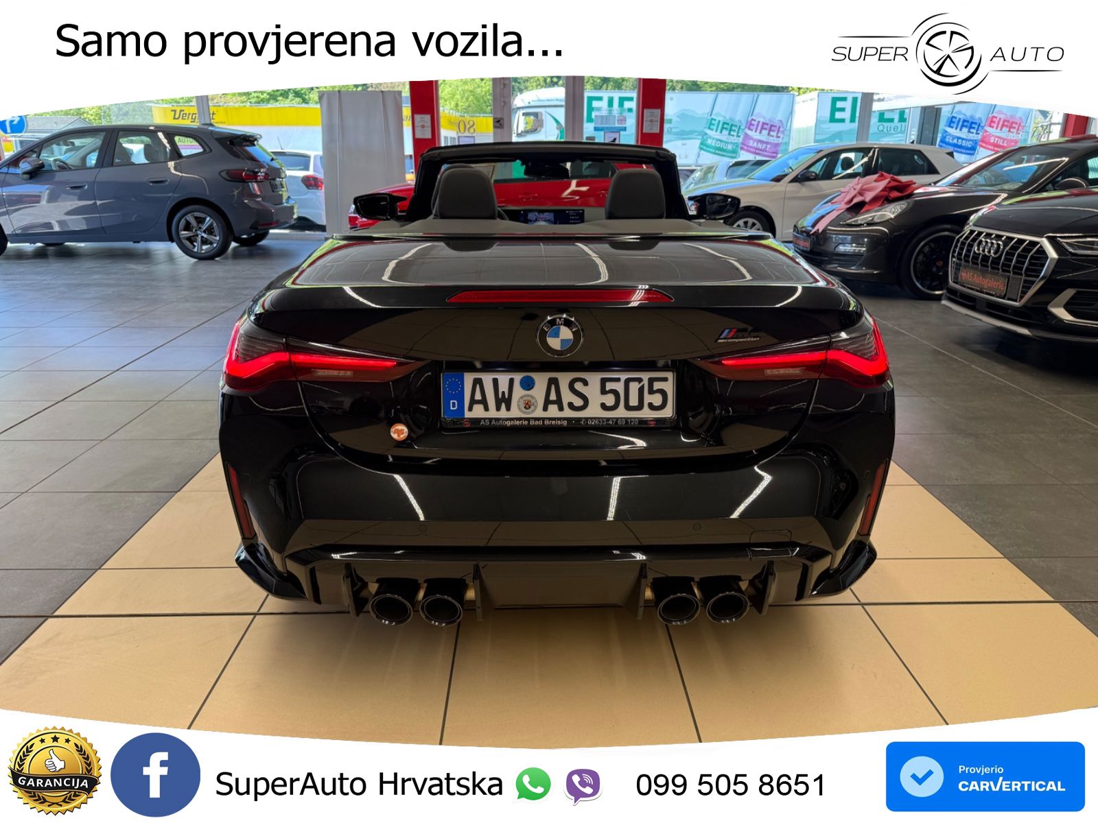 BMW M4 Convertible Competition 3.0 (510 KS) xDrive Steptronic LED+GR SJED+ACC