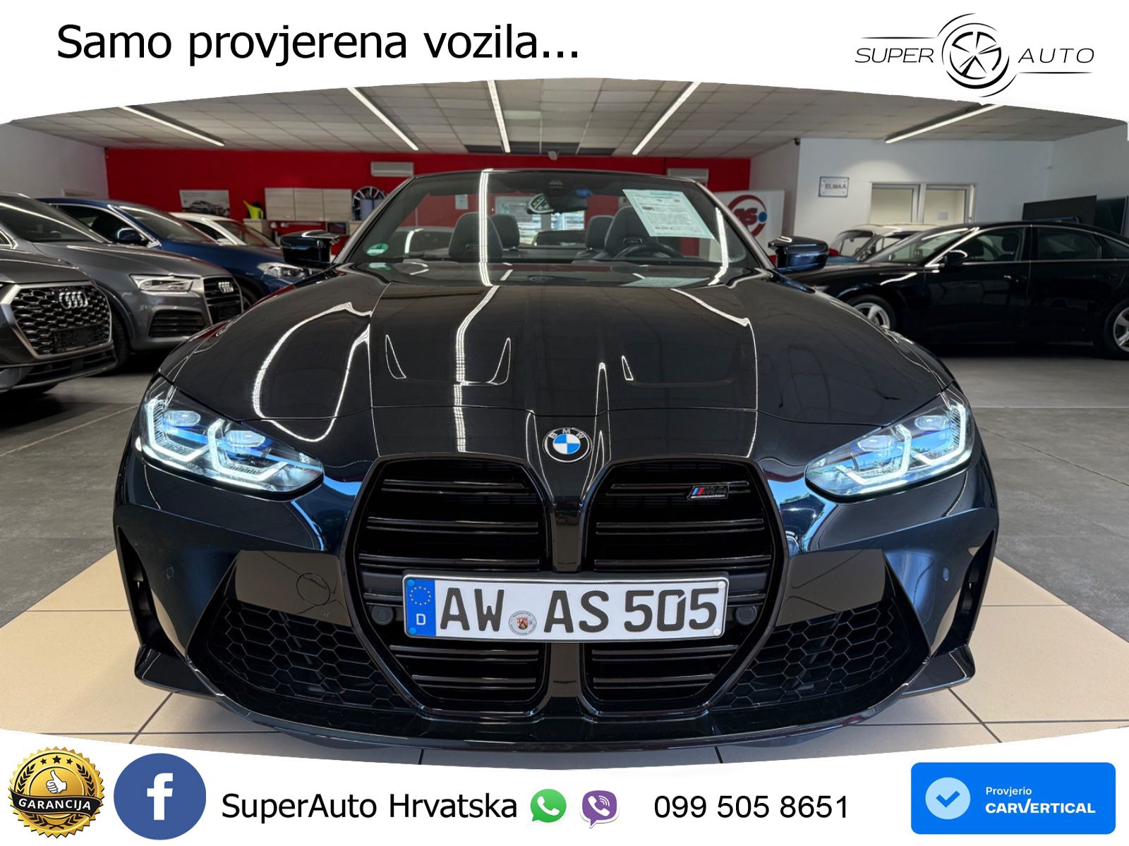 BMW M4 Convertible Competition 3.0 (510 KS) xDrive Steptronic LED+GR SJED+ACC