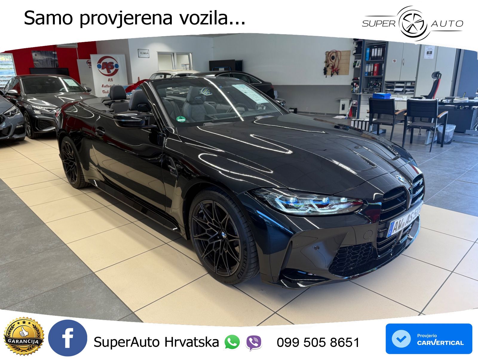 BMW M4 Convertible Competition 3.0 (510 KS) xDrive Steptronic LED+GR SJED+ACC