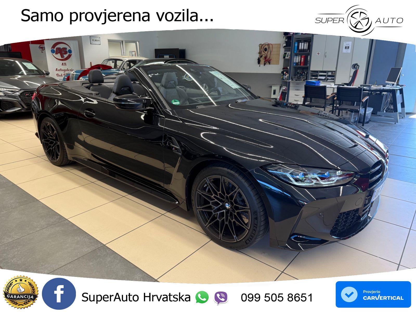 BMW M4 Convertible Competition 3.0 (510 KS) xDrive Steptronic LED+GR SJED+ACC