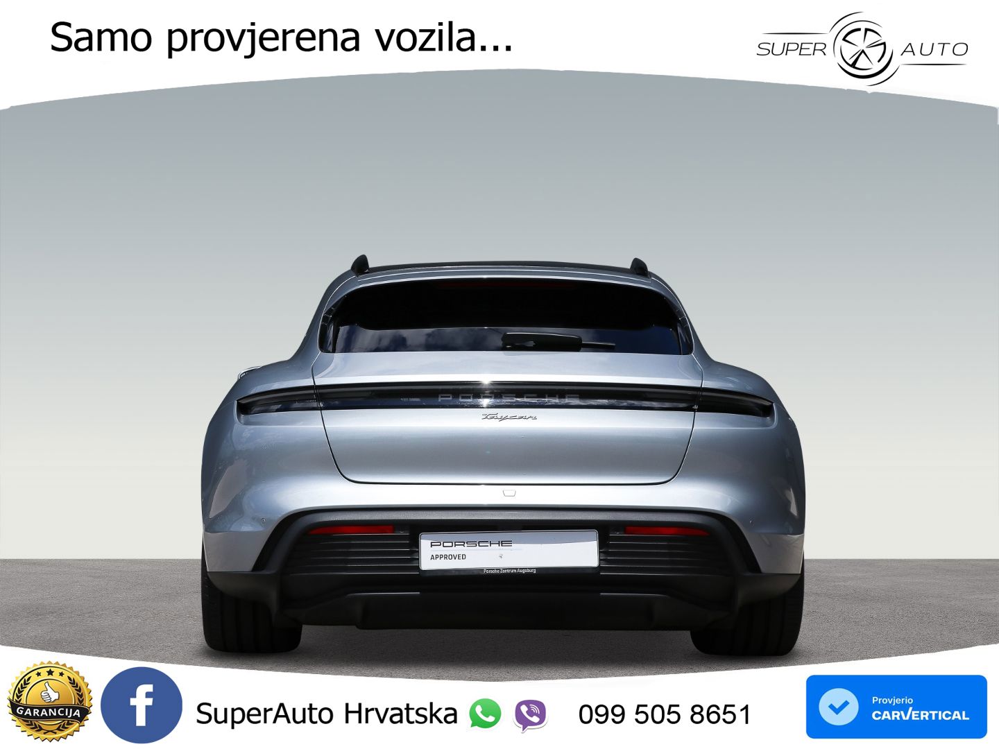 Porsche Taycan Sport Turismo 105 kWh (435 KS)