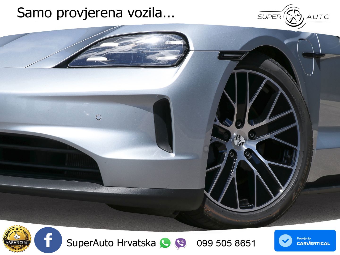 Porsche Taycan Sport Turismo 105 kWh (435 KS)