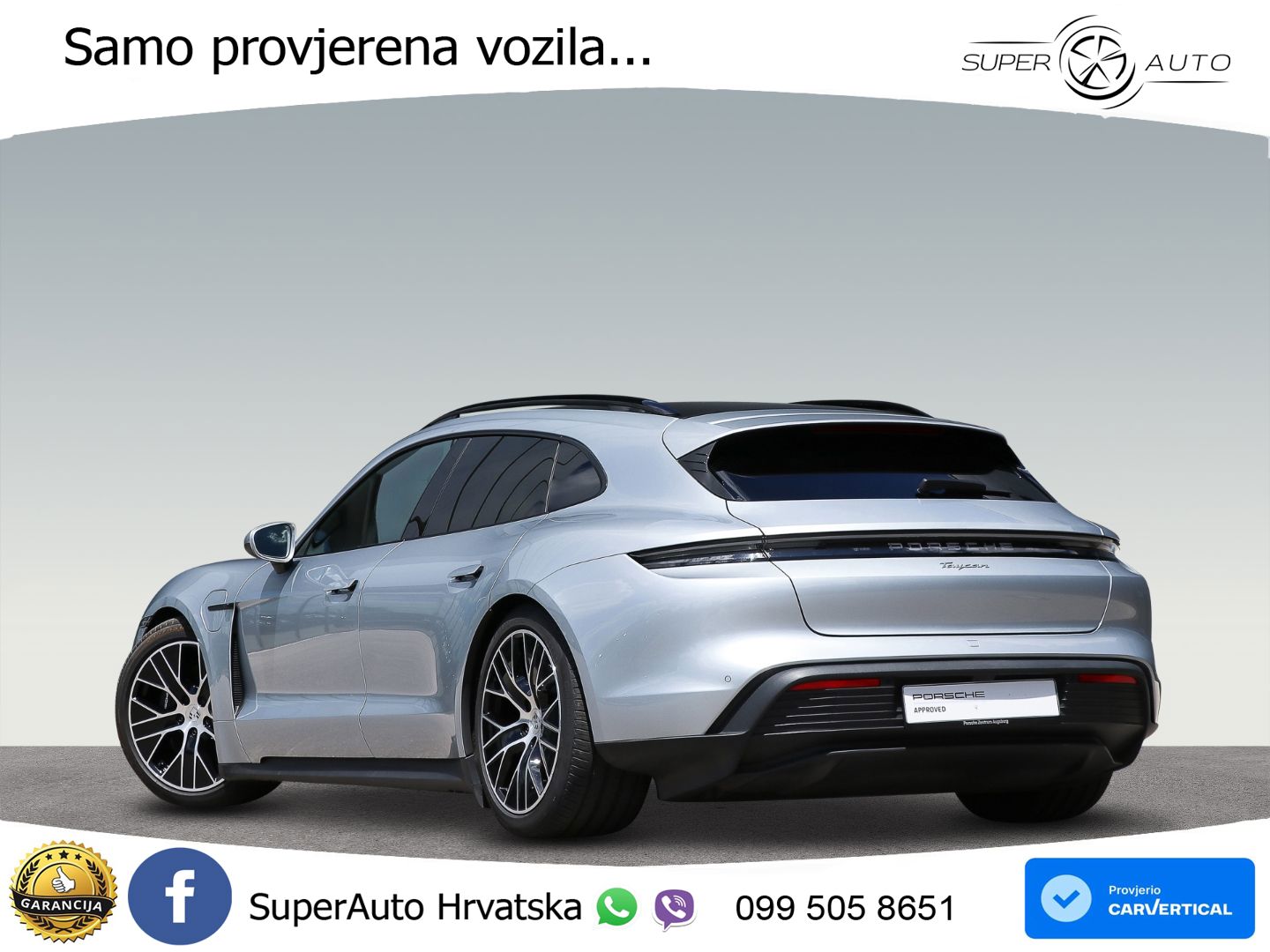 Porsche Taycan Sport Turismo 105 kWh (435 KS)