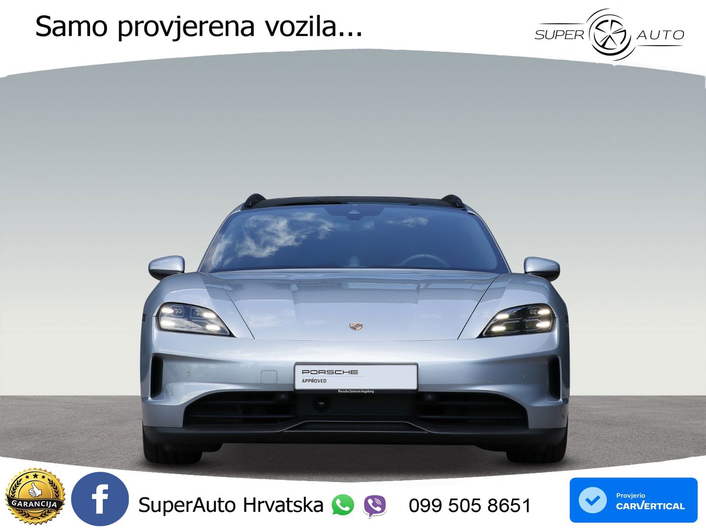 Porsche Taycan Sport Turismo 105 kWh (435 KS)