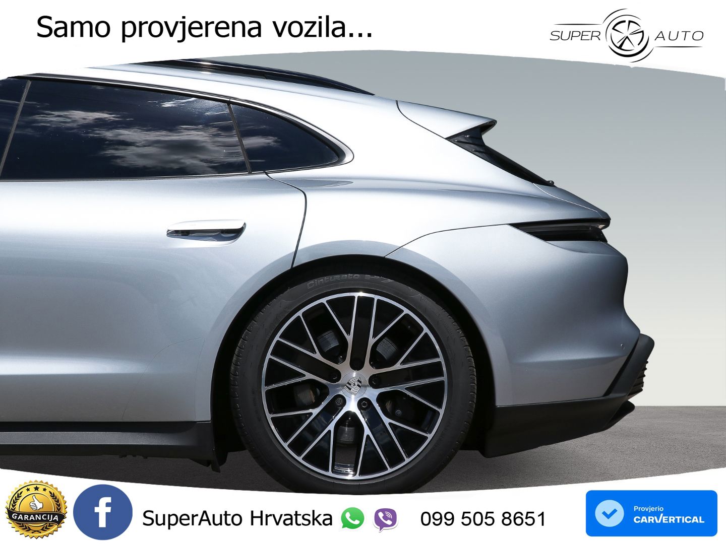 Porsche Taycan Sport Turismo 105 kWh (435 KS)