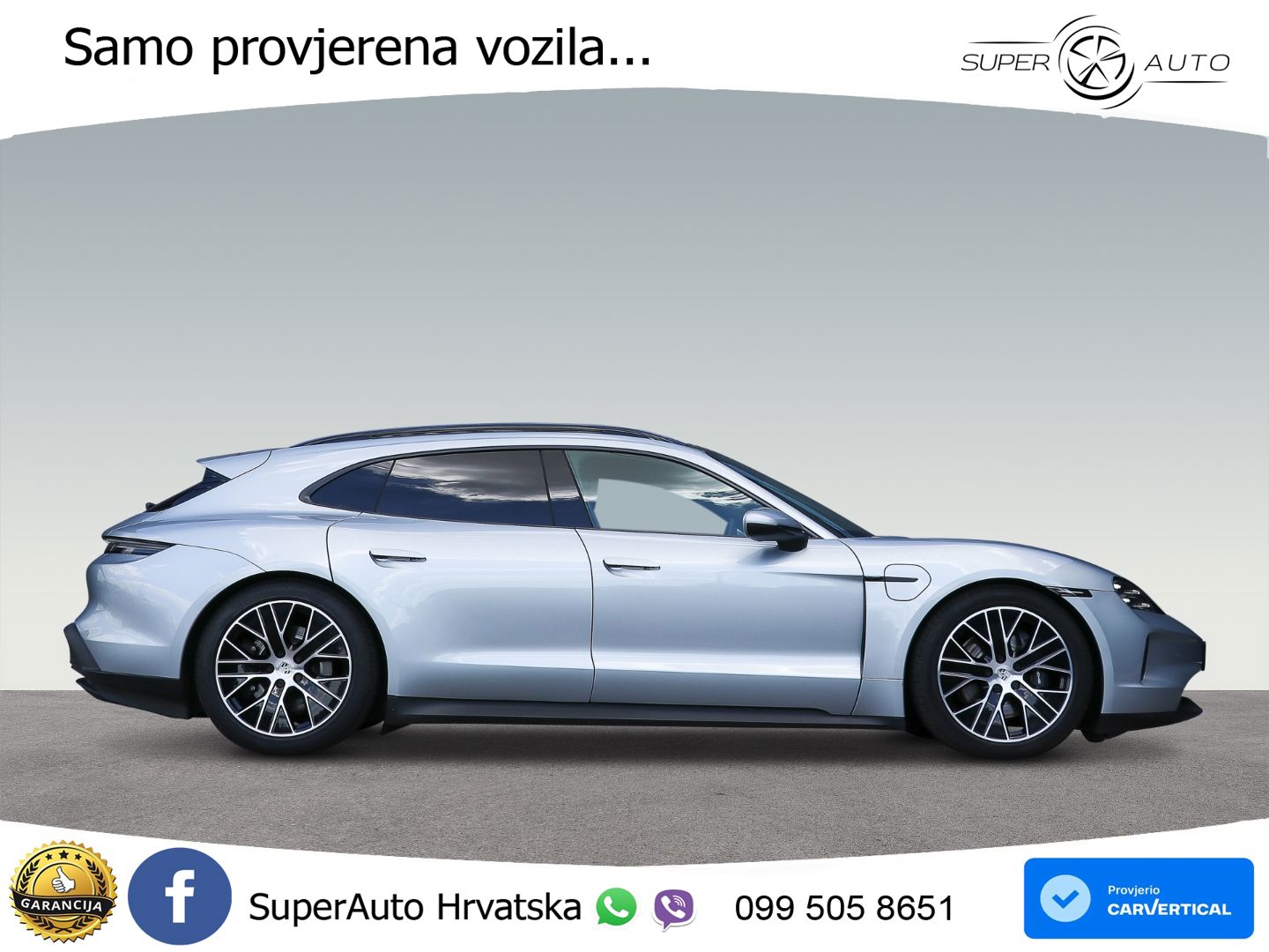 Porsche Taycan Sport Turismo 105 kWh (435 KS)