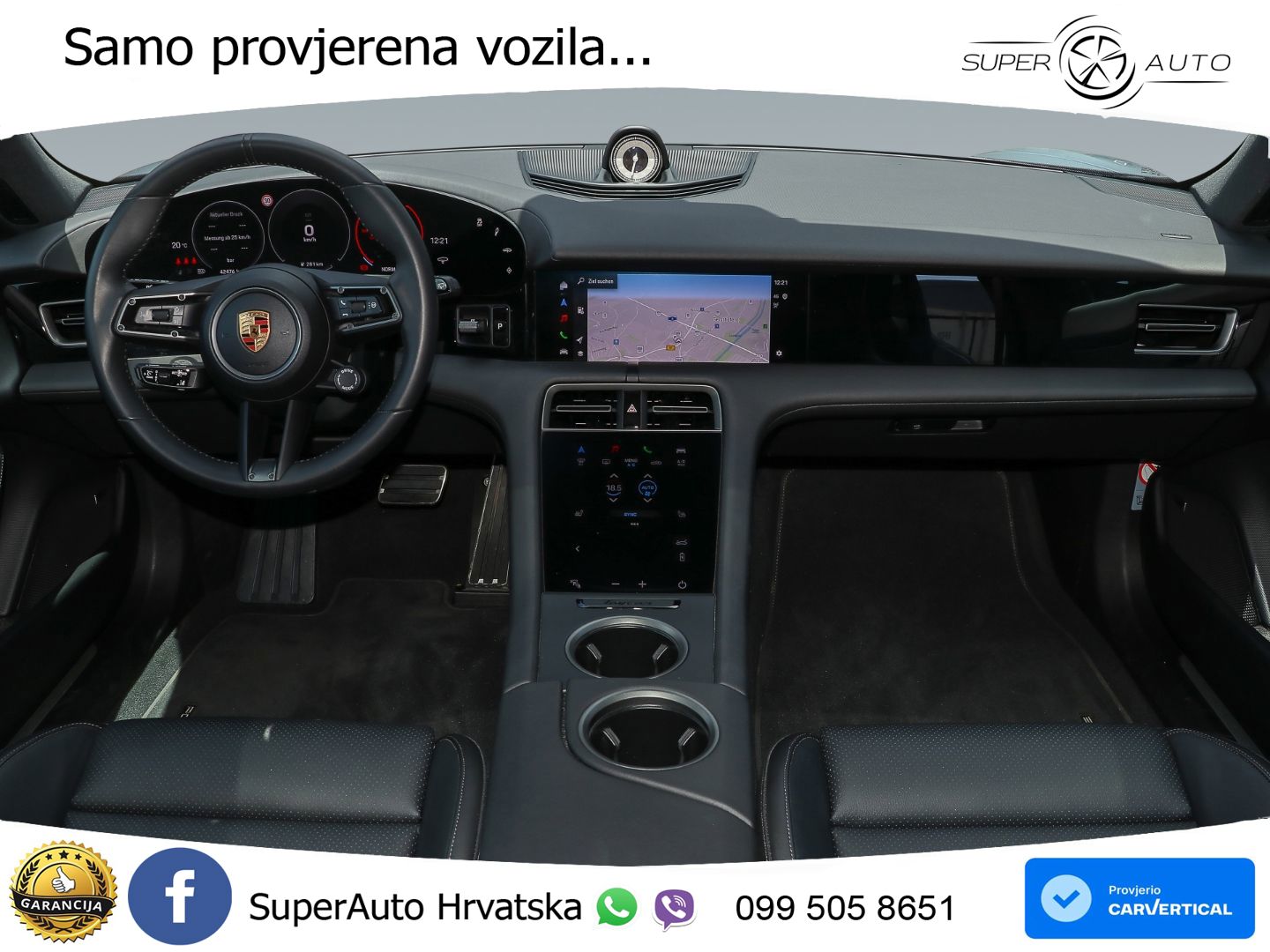 Porsche Taycan Sport Turismo 105 kWh (435 KS)
