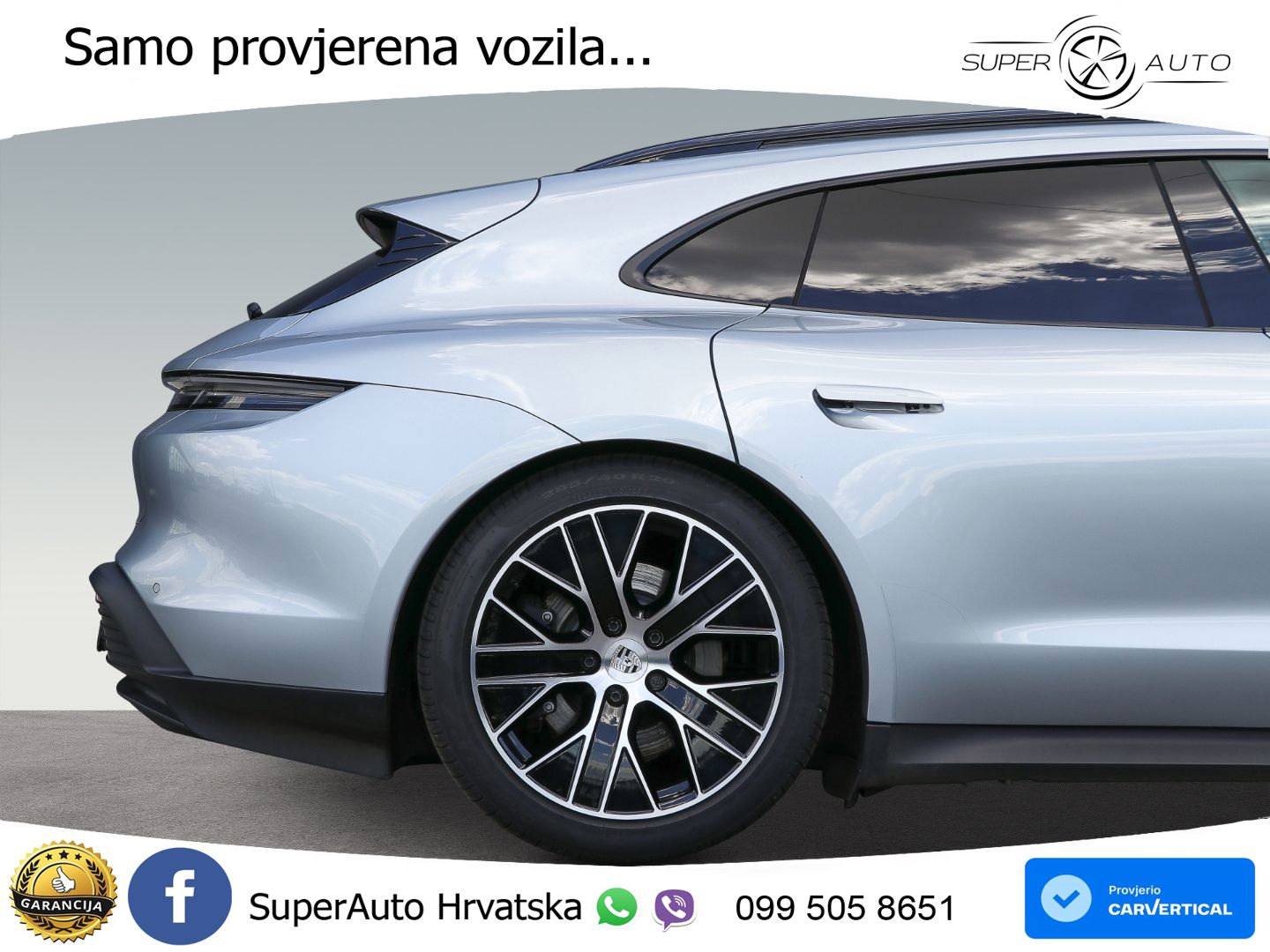 Porsche Taycan Sport Turismo 105 kWh (435 KS)