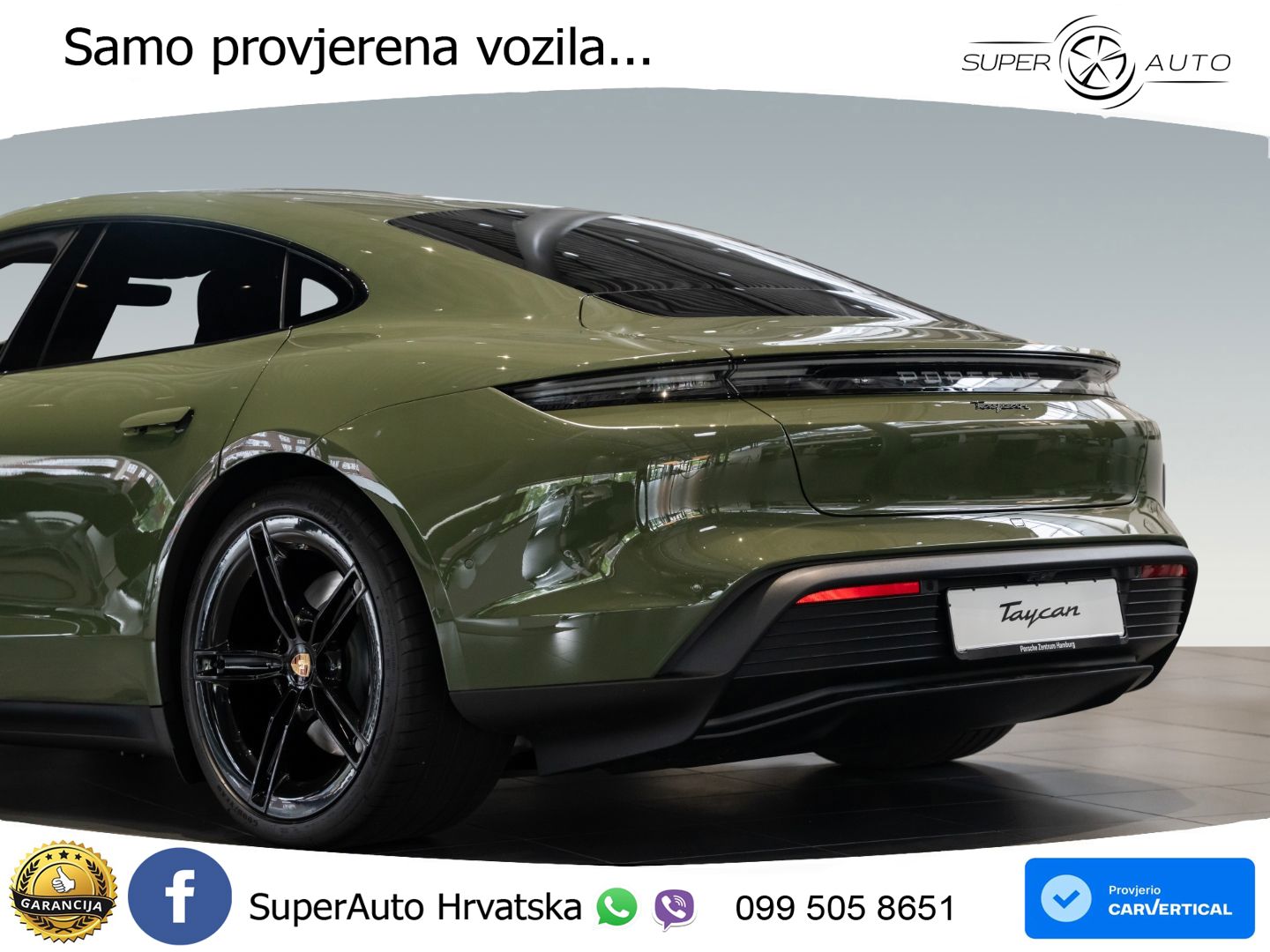 Porsche Taycan 89 kWh (408 KS)