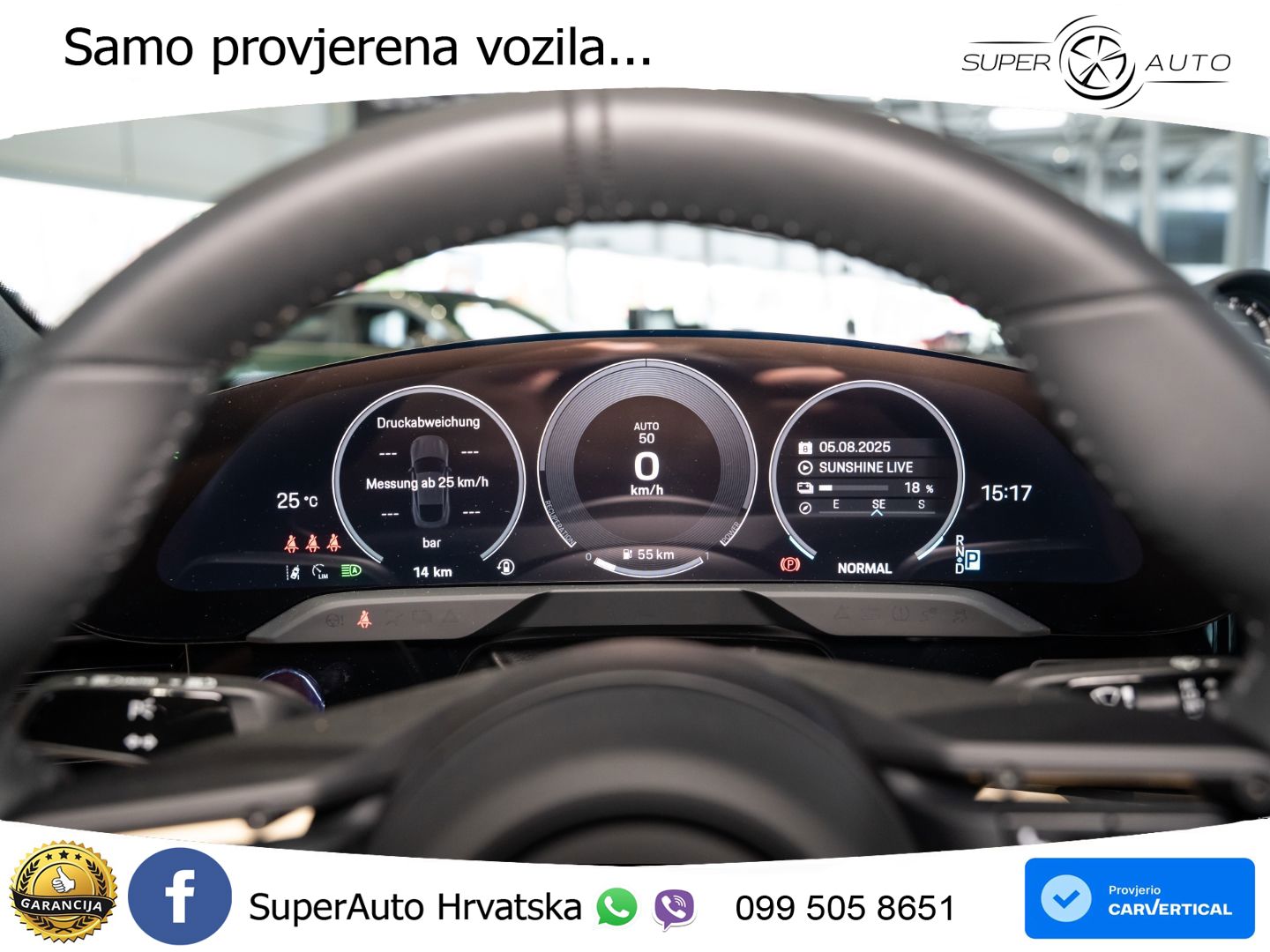 Porsche Taycan 89 kWh (408 KS)