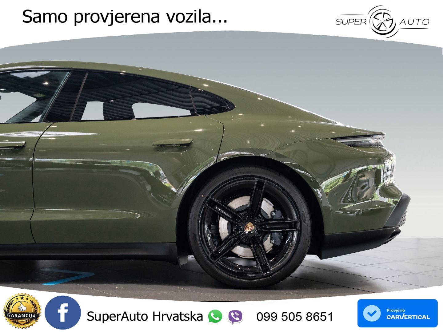 Porsche Taycan 89 kWh (408 KS)