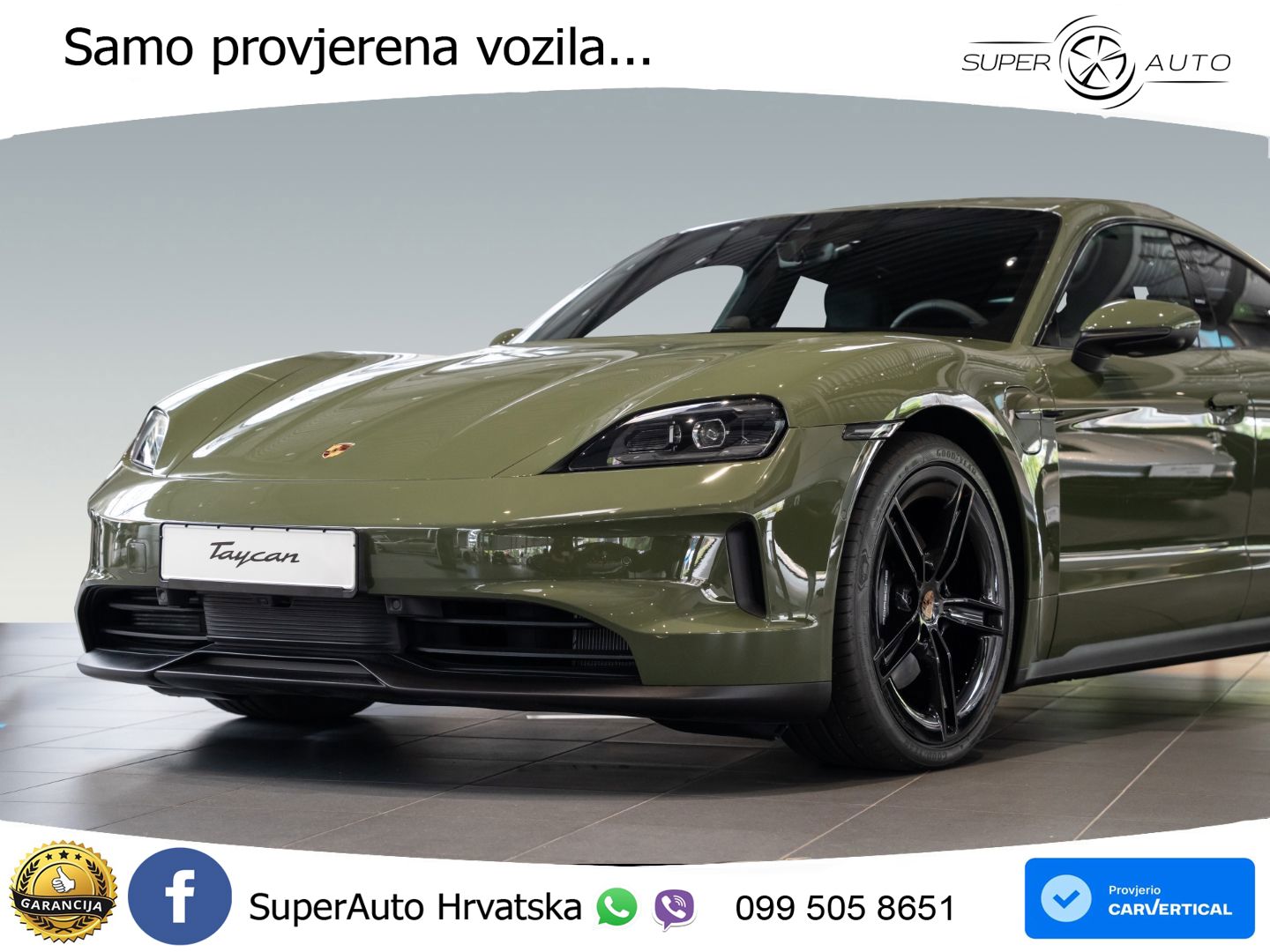 Porsche Taycan 89 kWh (408 KS)