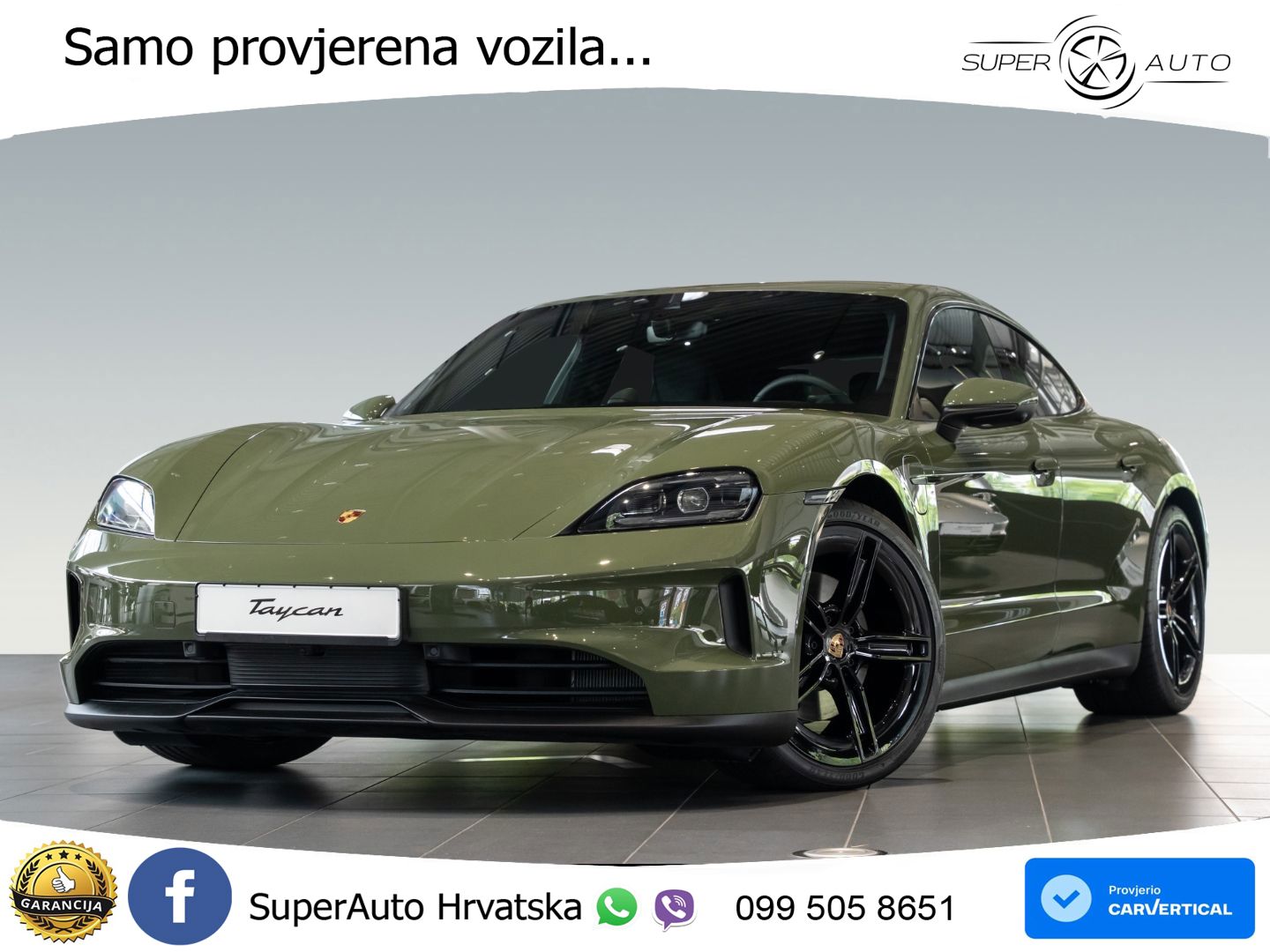 Porsche Taycan 89 kWh (408 KS)