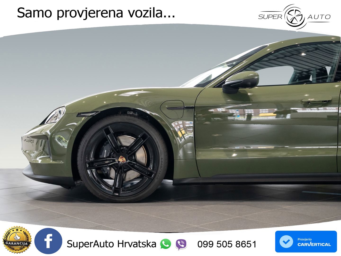 Porsche Taycan 89 kWh (408 KS)