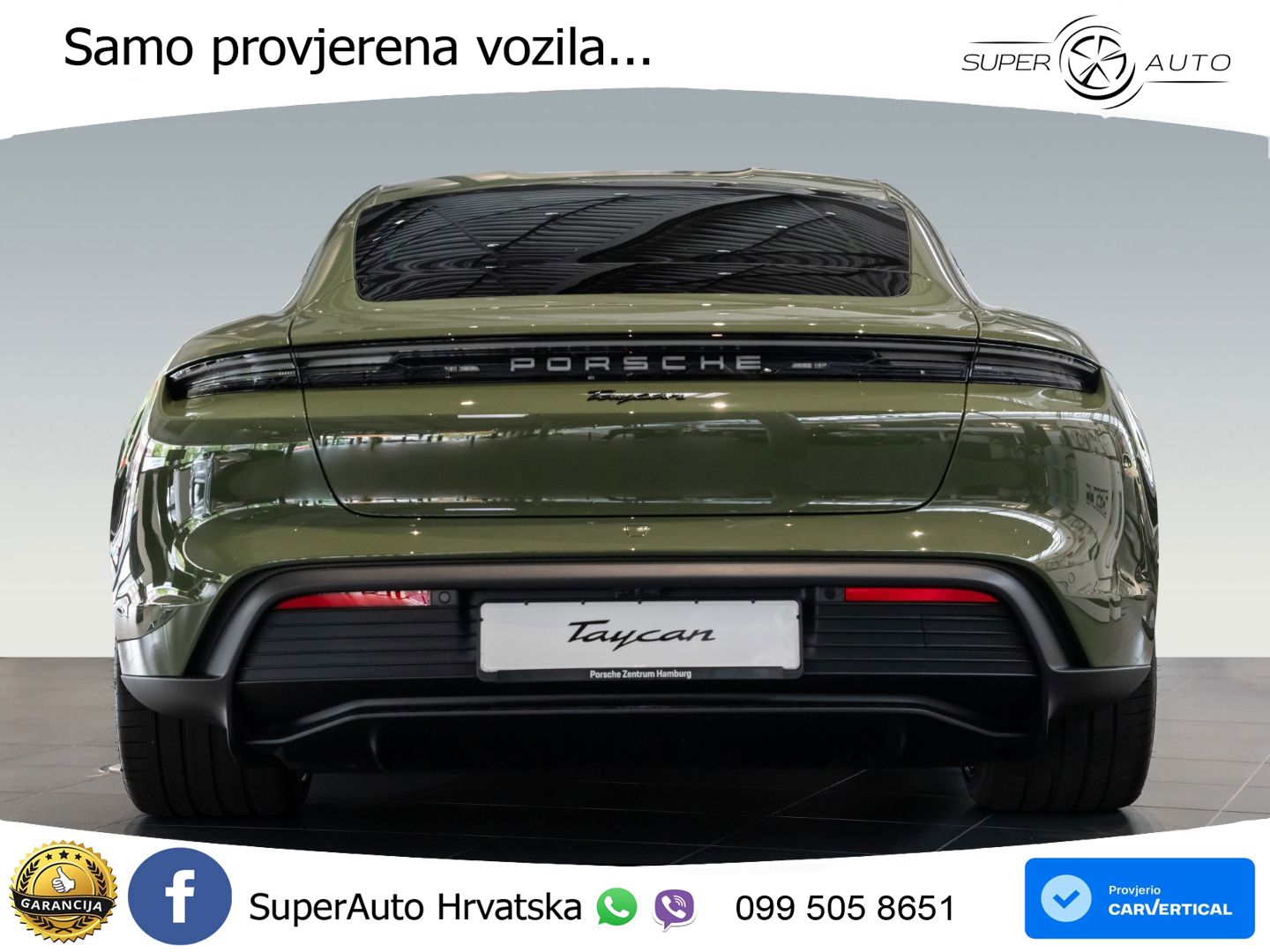 Porsche Taycan 89 kWh (408 KS)