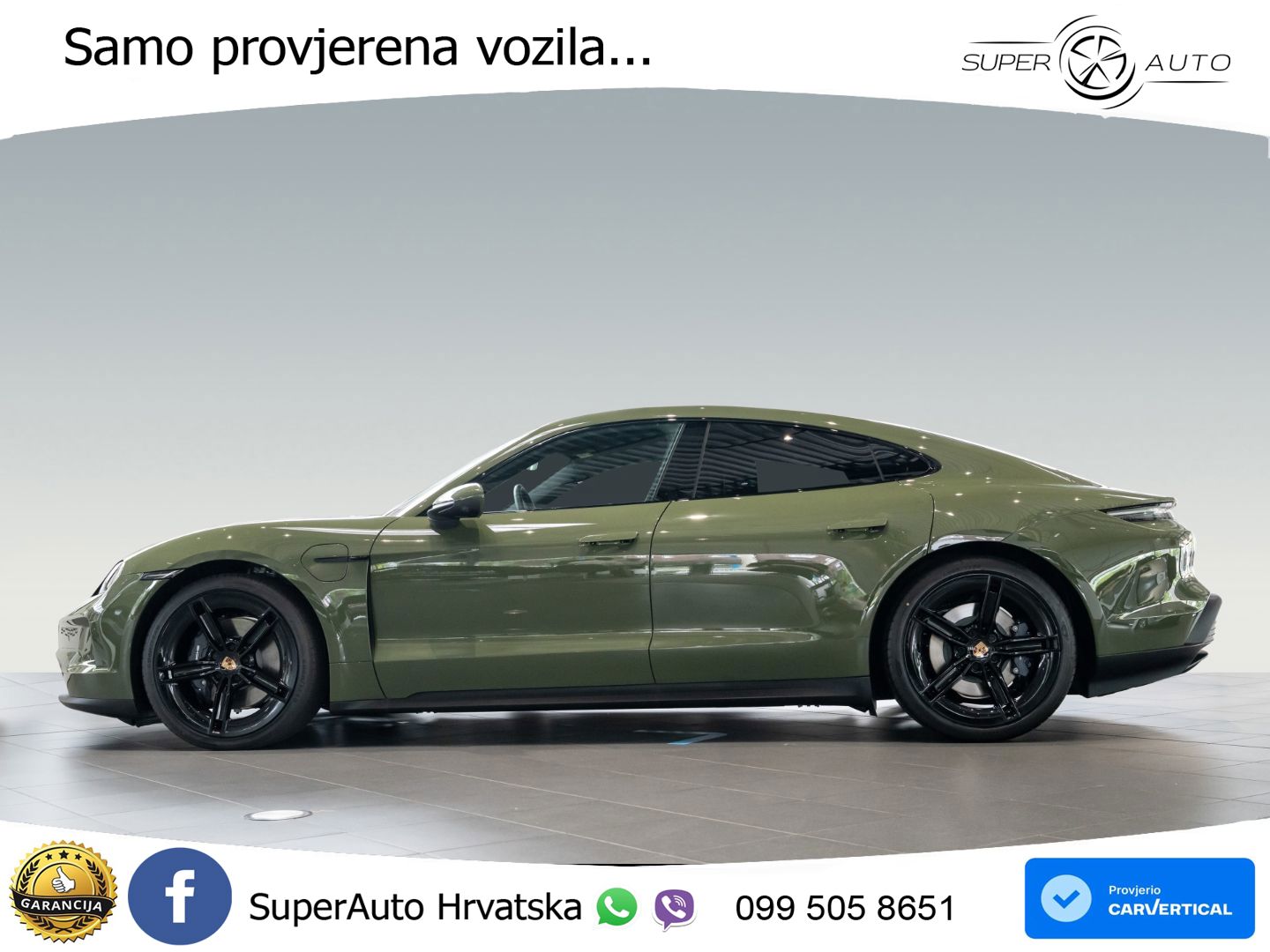 Porsche Taycan 89 kWh (408 KS)