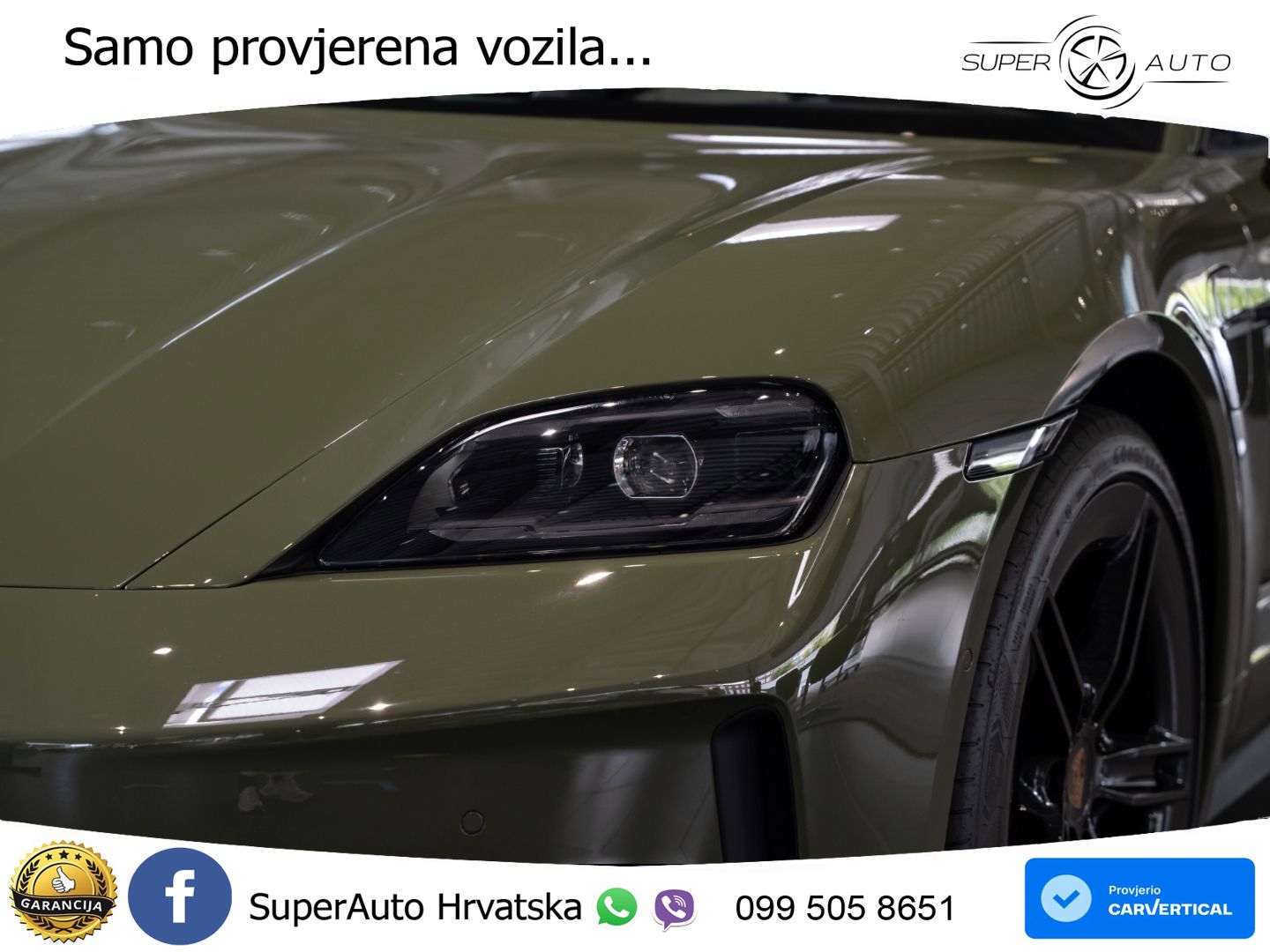 Porsche Taycan 89 kWh (408 KS)