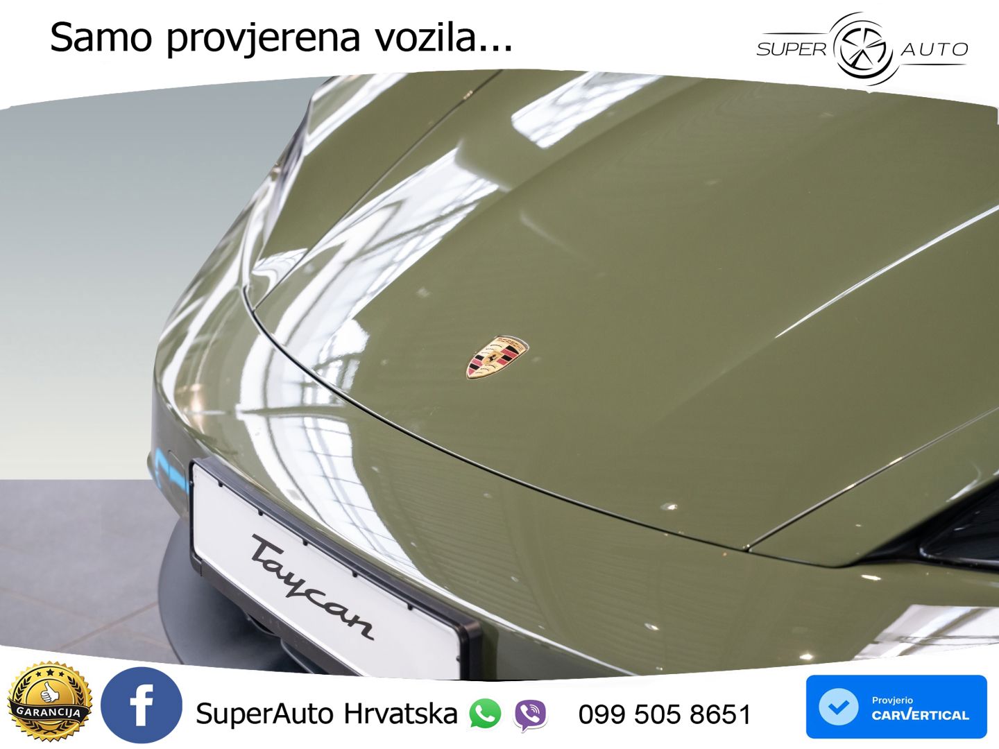Porsche Taycan 89 kWh (408 KS)