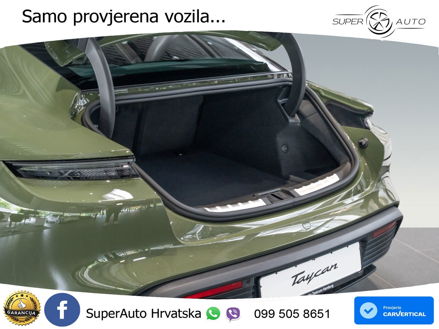 Porsche Taycan 89 kWh (408 KS)