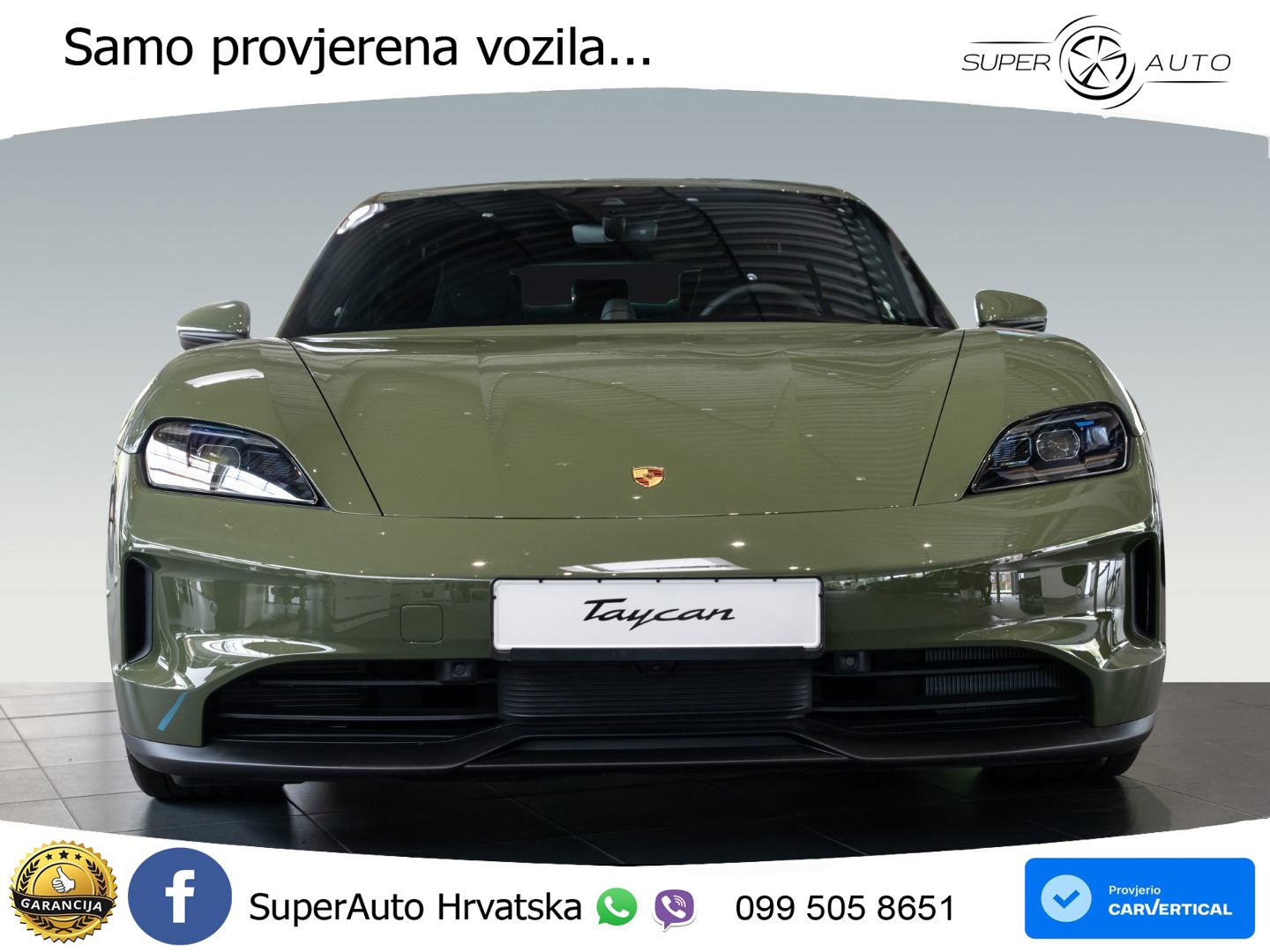 Porsche Taycan 89 kWh (408 KS)