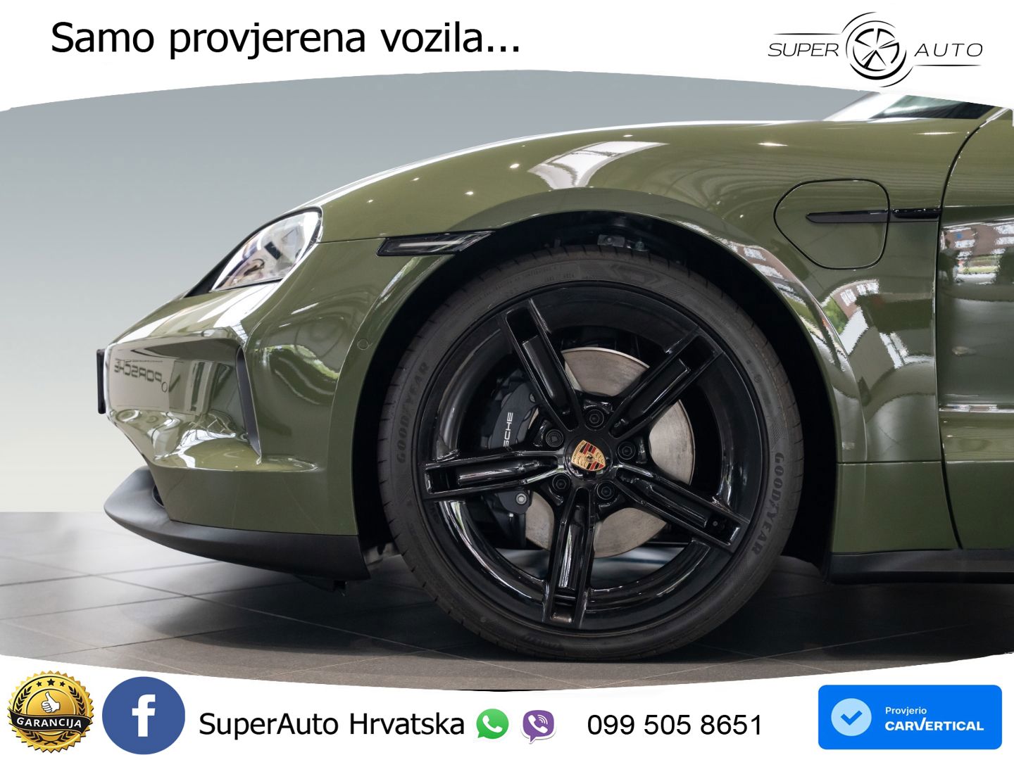 Porsche Taycan 89 kWh (408 KS)