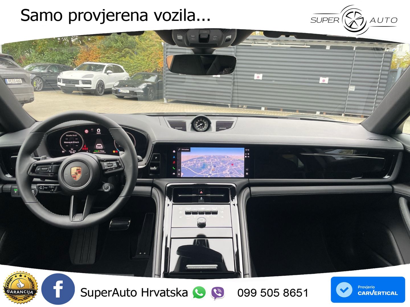 Porsche Panamera 4S 2.9 V6 (544 KS) E-Hybrid PDK ZRAČNI+ACC+GR SJED+KAM+PANO