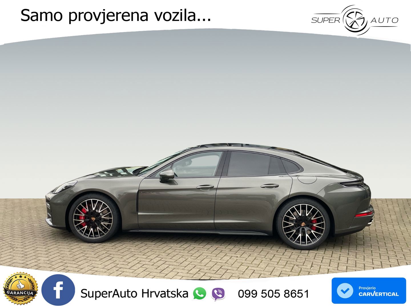 Porsche Panamera 4S 2.9 V6 (544 KS) E-Hybrid PDK ZRAČNI+ACC+GR SJED+KAM+PANO