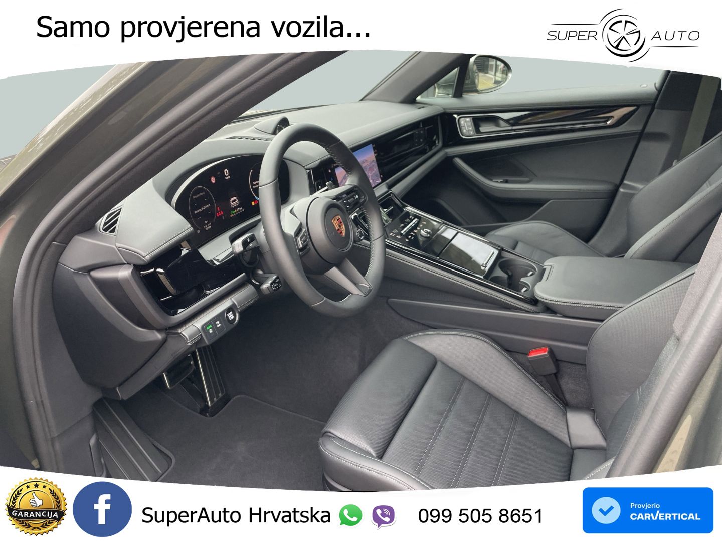 Porsche Panamera 4S 2.9 V6 (544 KS) E-Hybrid PDK ZRAČNI+ACC+GR SJED+KAM+PANO