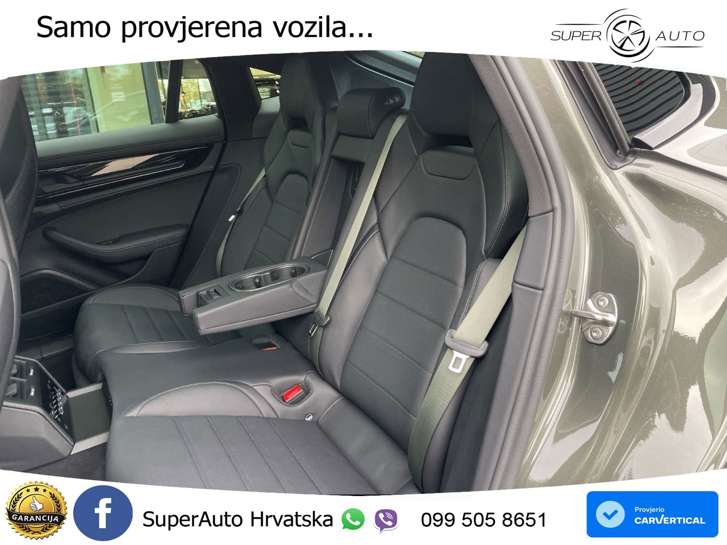 Porsche Panamera 4S 2.9 V6 (544 KS) E-Hybrid PDK ZRAČNI+ACC+GR SJED+KAM+PANO